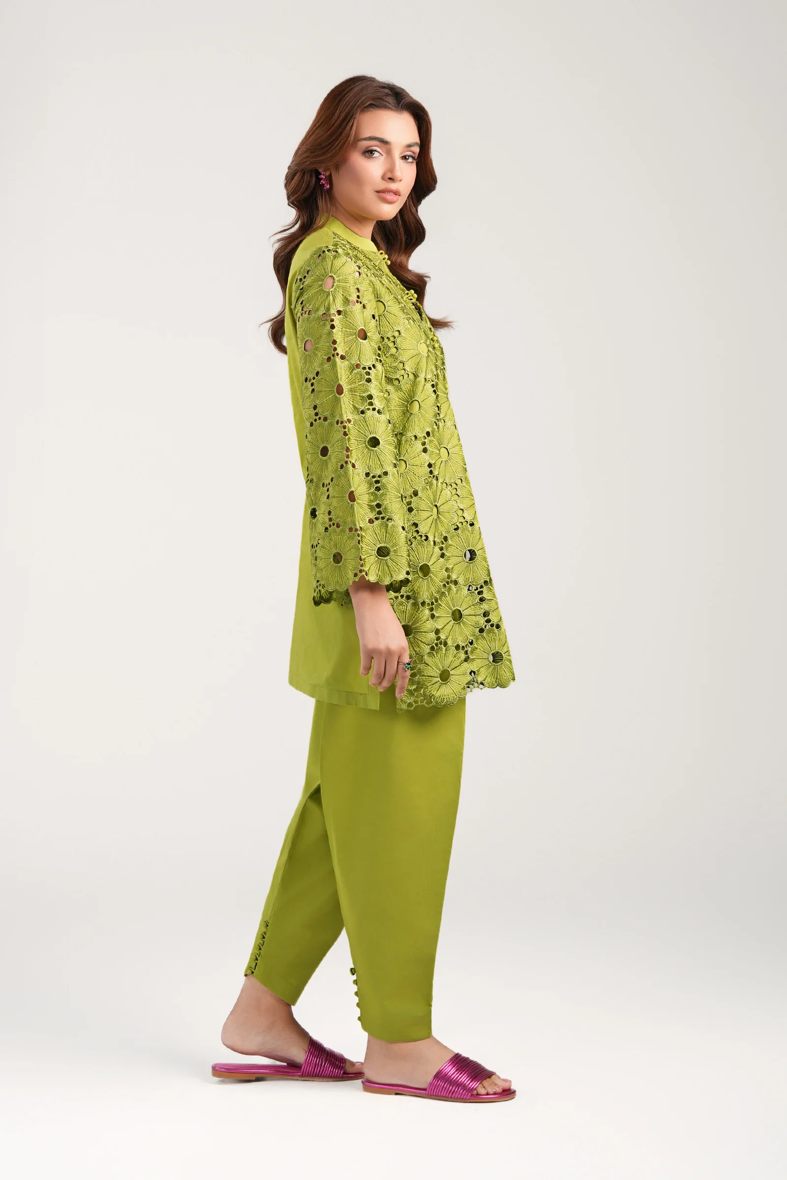 2 Pc Embroidered Lawn Suit - Image 8