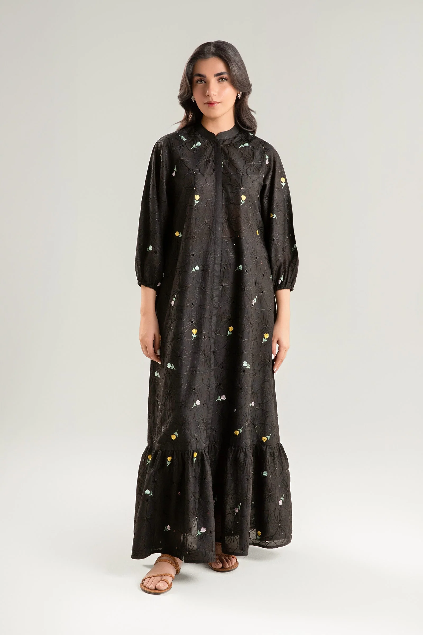 Embroidered Lawn Dress