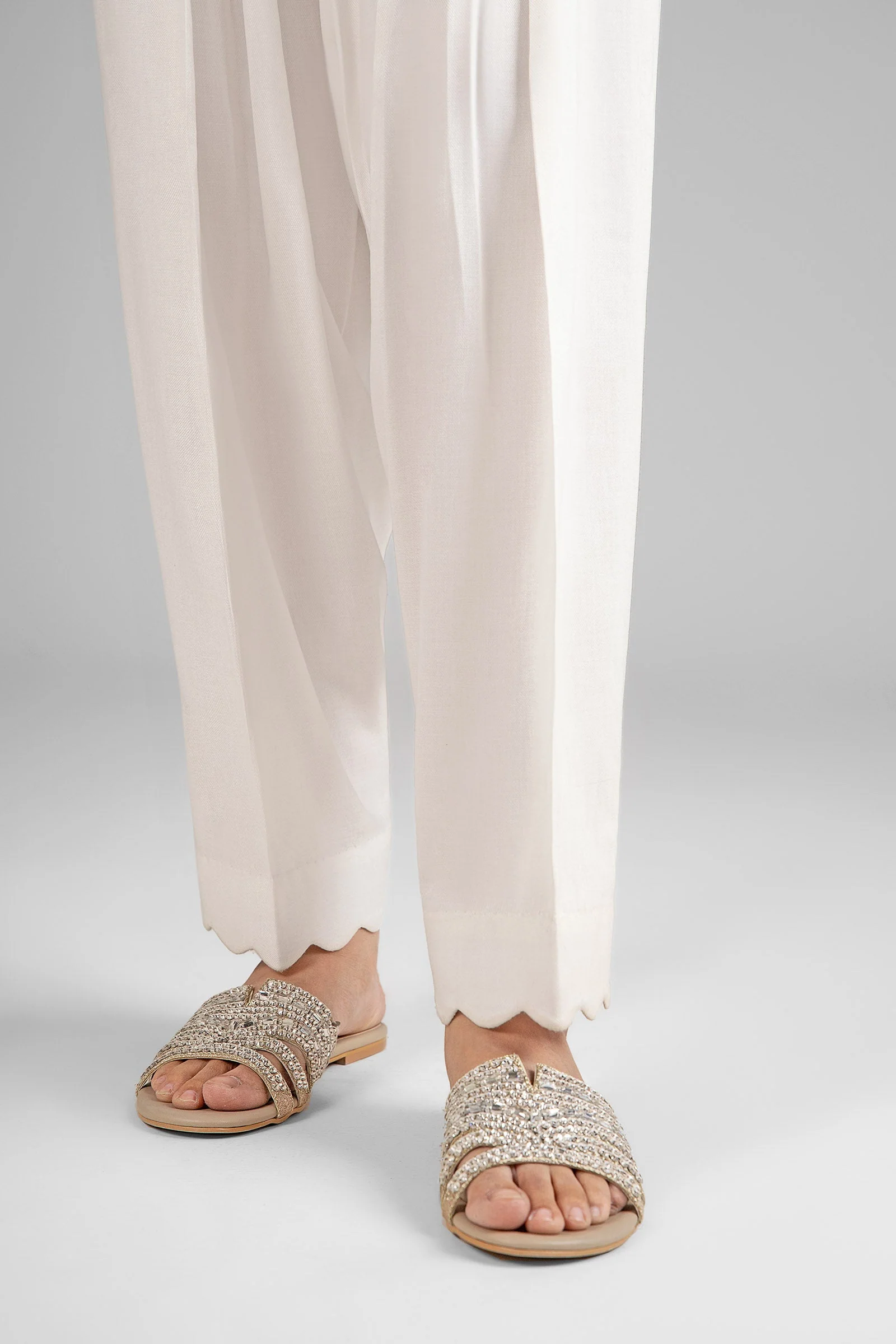 Dyed Viscose Shalwar