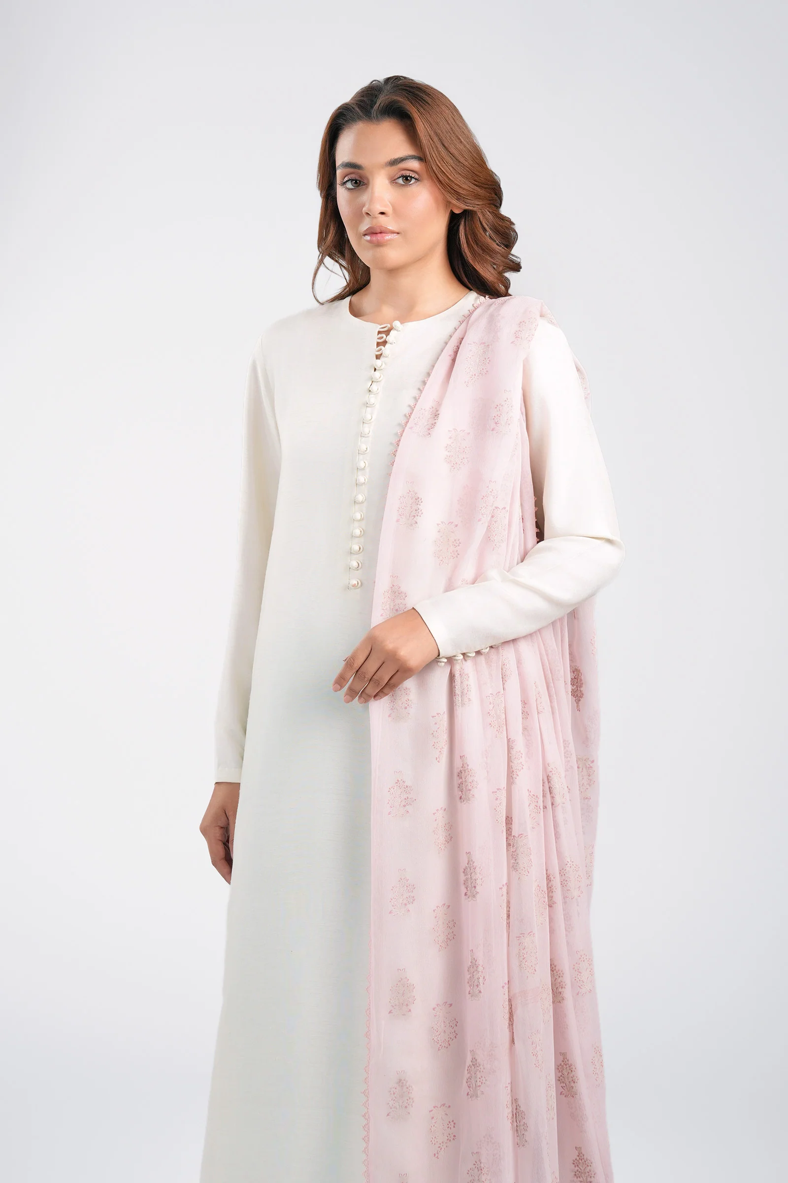 Printed Bamber Chiffon Dupatta - Image 2