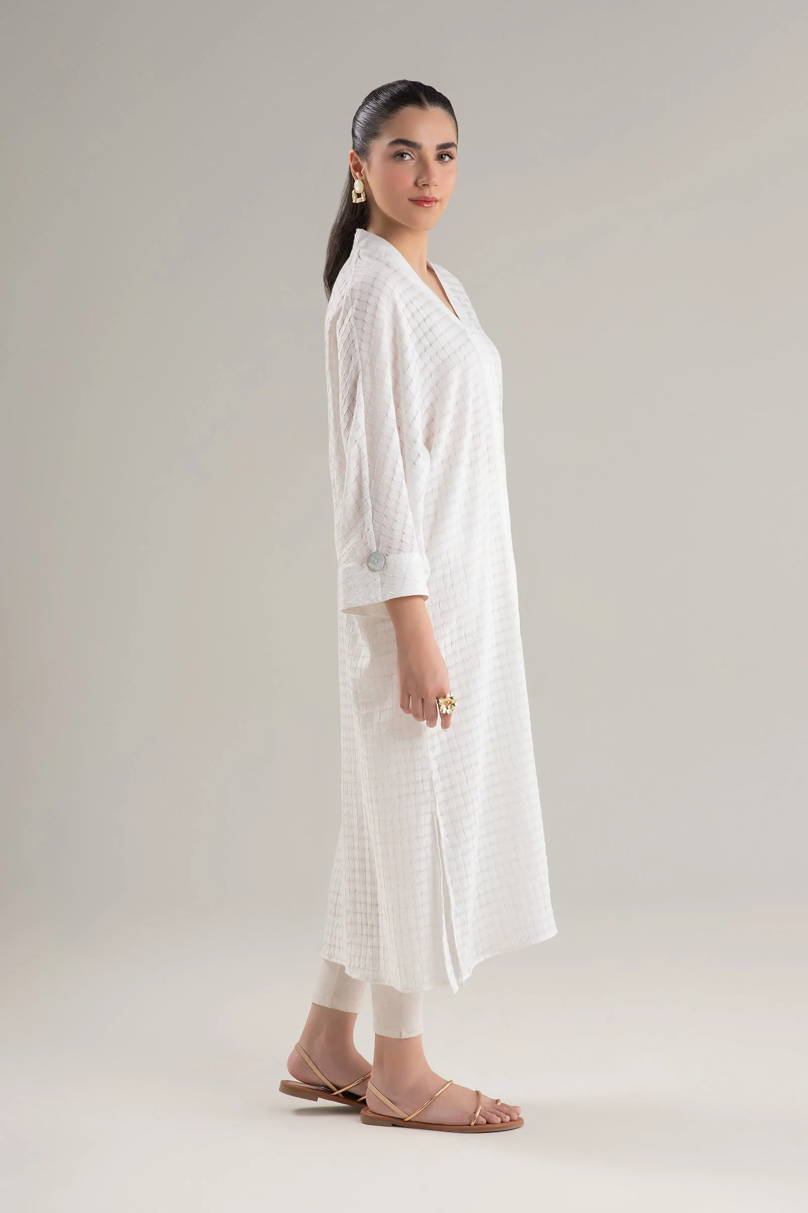 Dyed Textured Tunic - Image 4