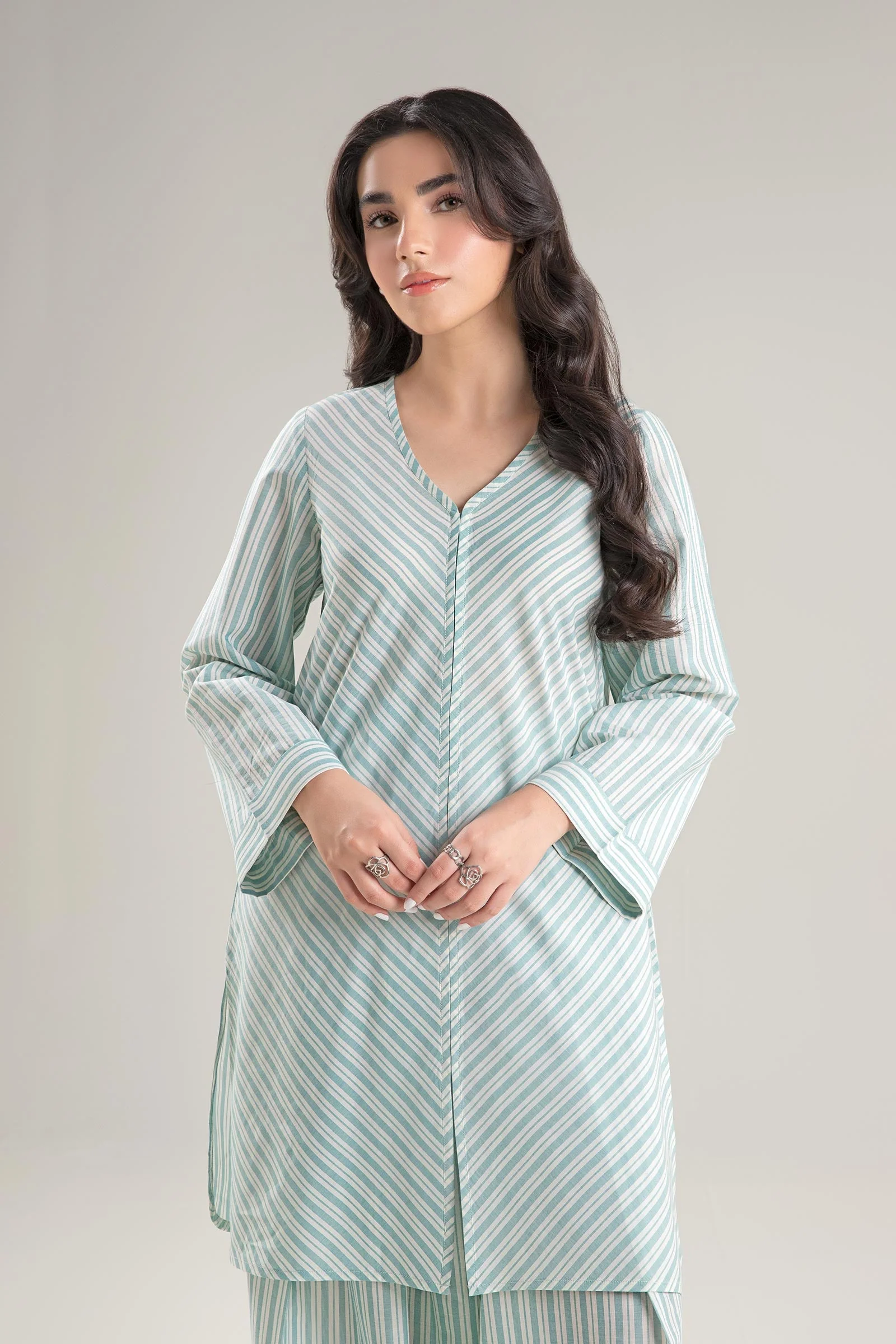 2 Pc Yarn Dyed Suit - Image 2