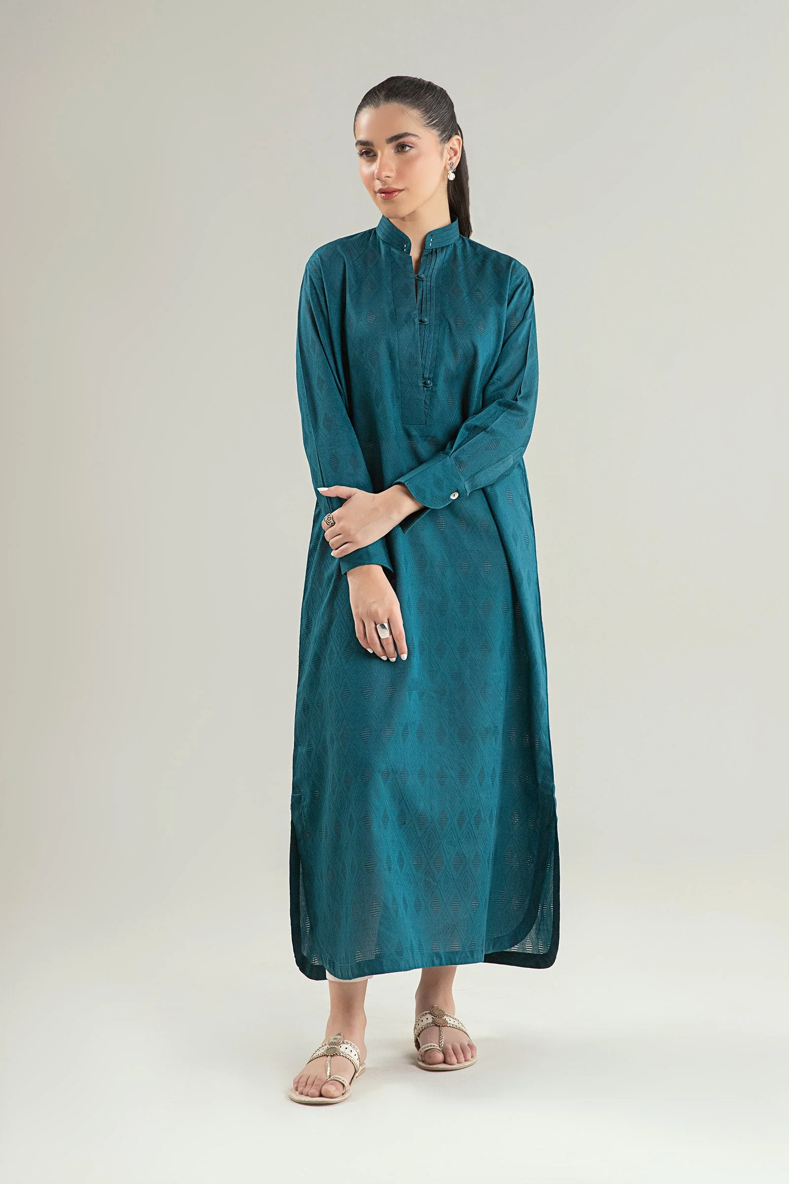 Dyed Textured Shirt - Image 5