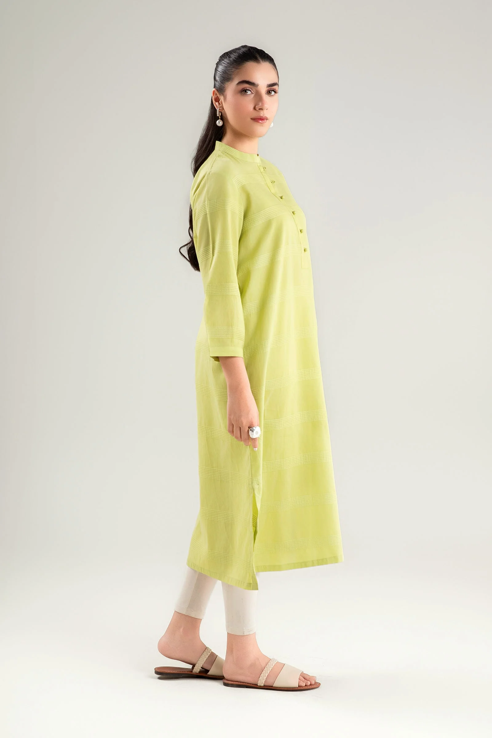 Dyed Textured Tunic - Image 5
