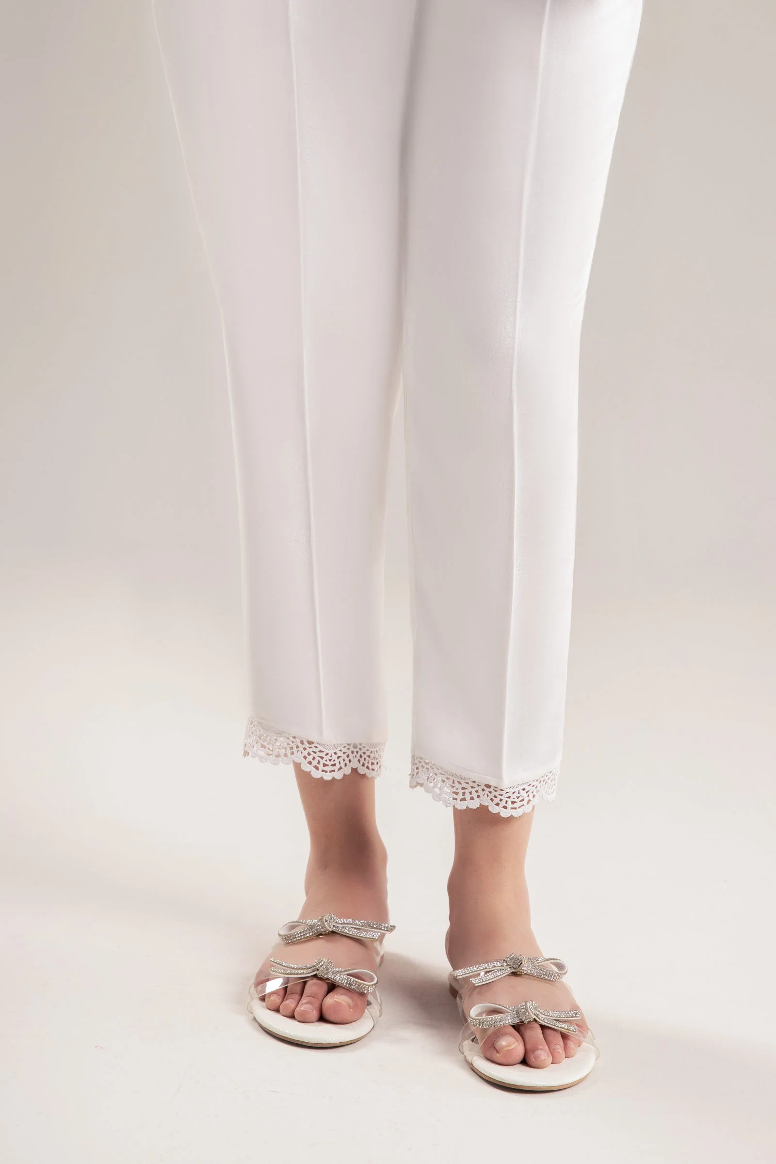 Dyed Viscose Trouser