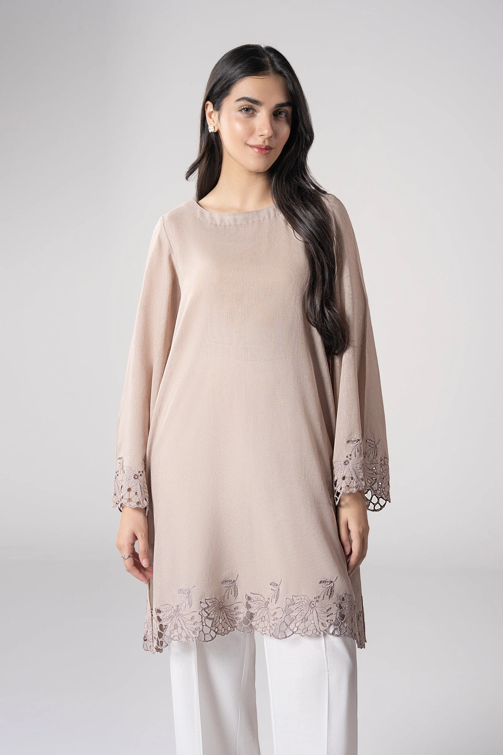 Embroidered Karandi Shirt - Image 2