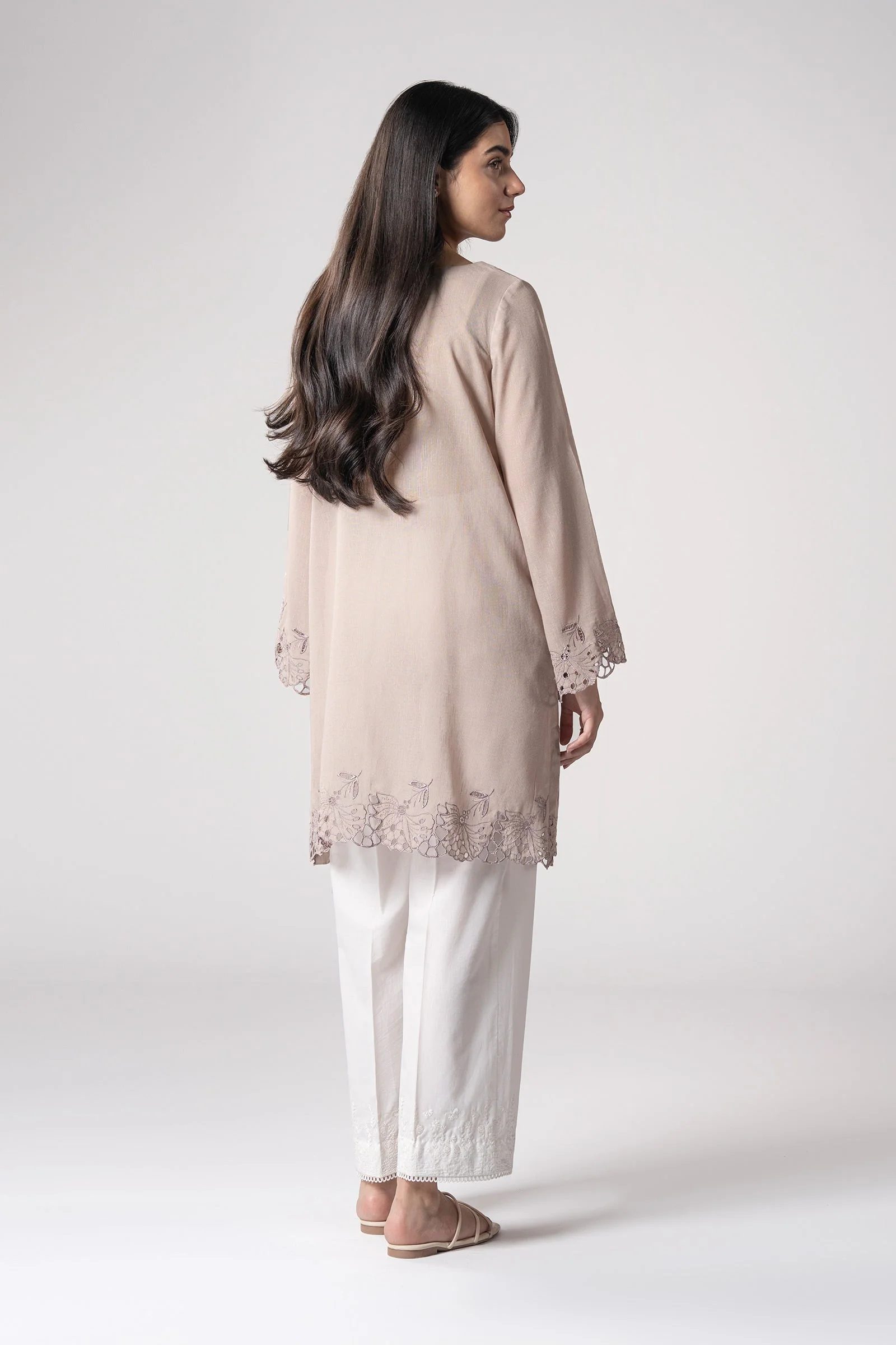Embroidered Karandi Shirt - Image 5