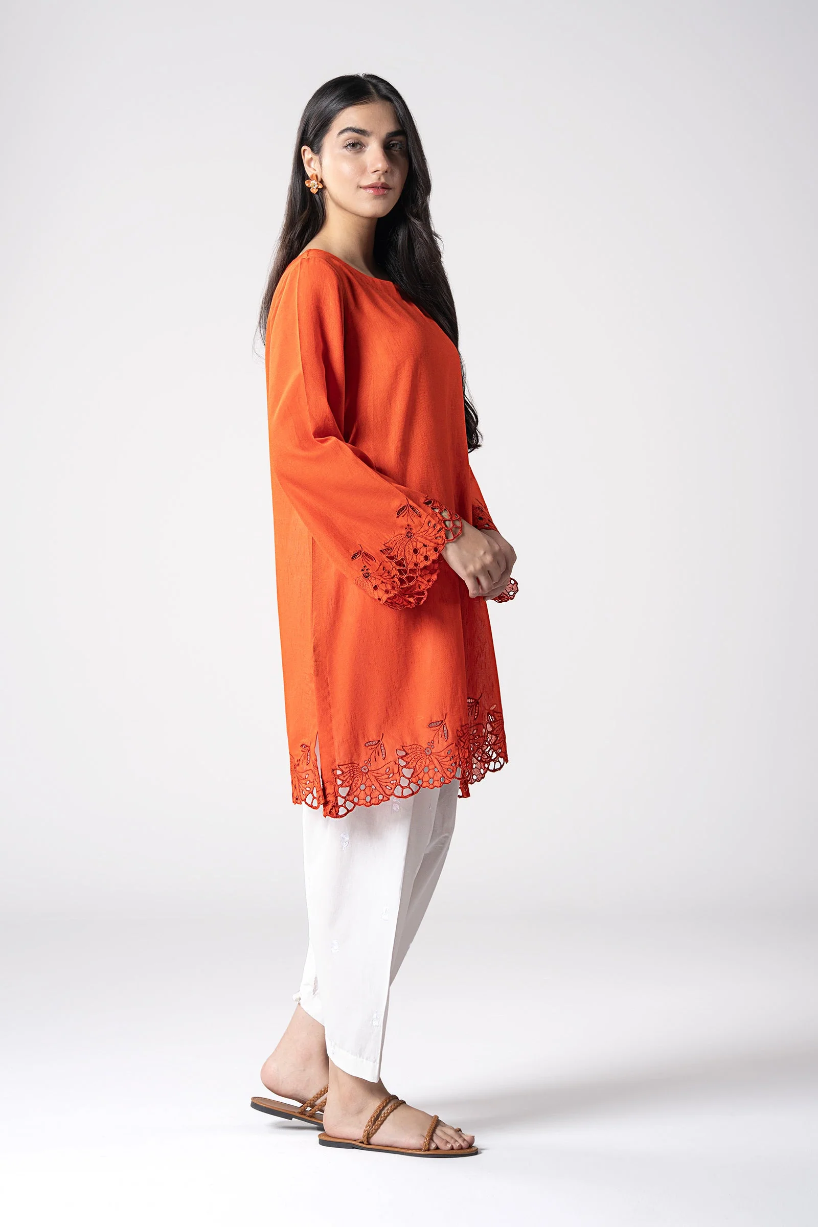 Embroidered Karandi Shirt - Image 4