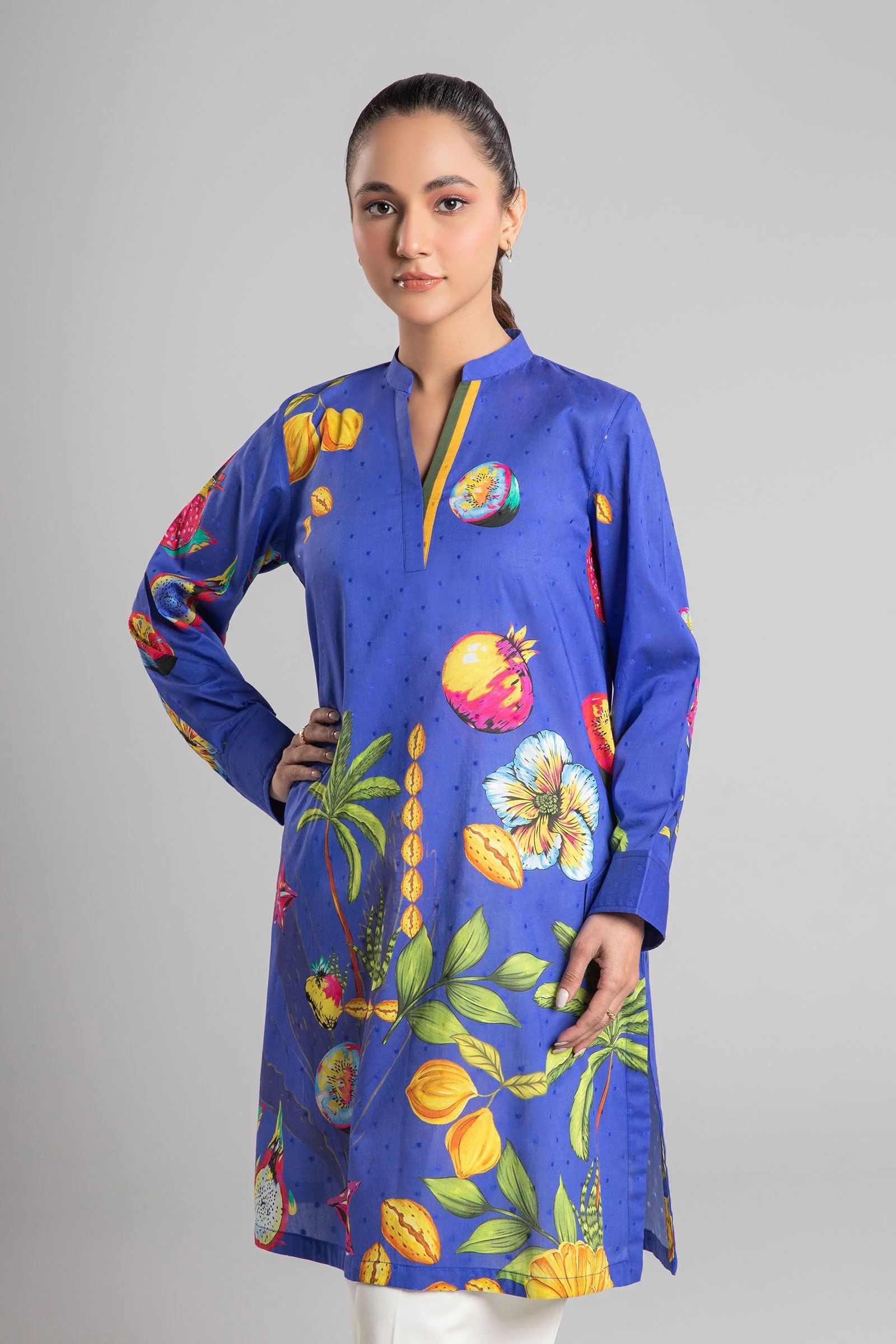 Printed Brochia Shirt