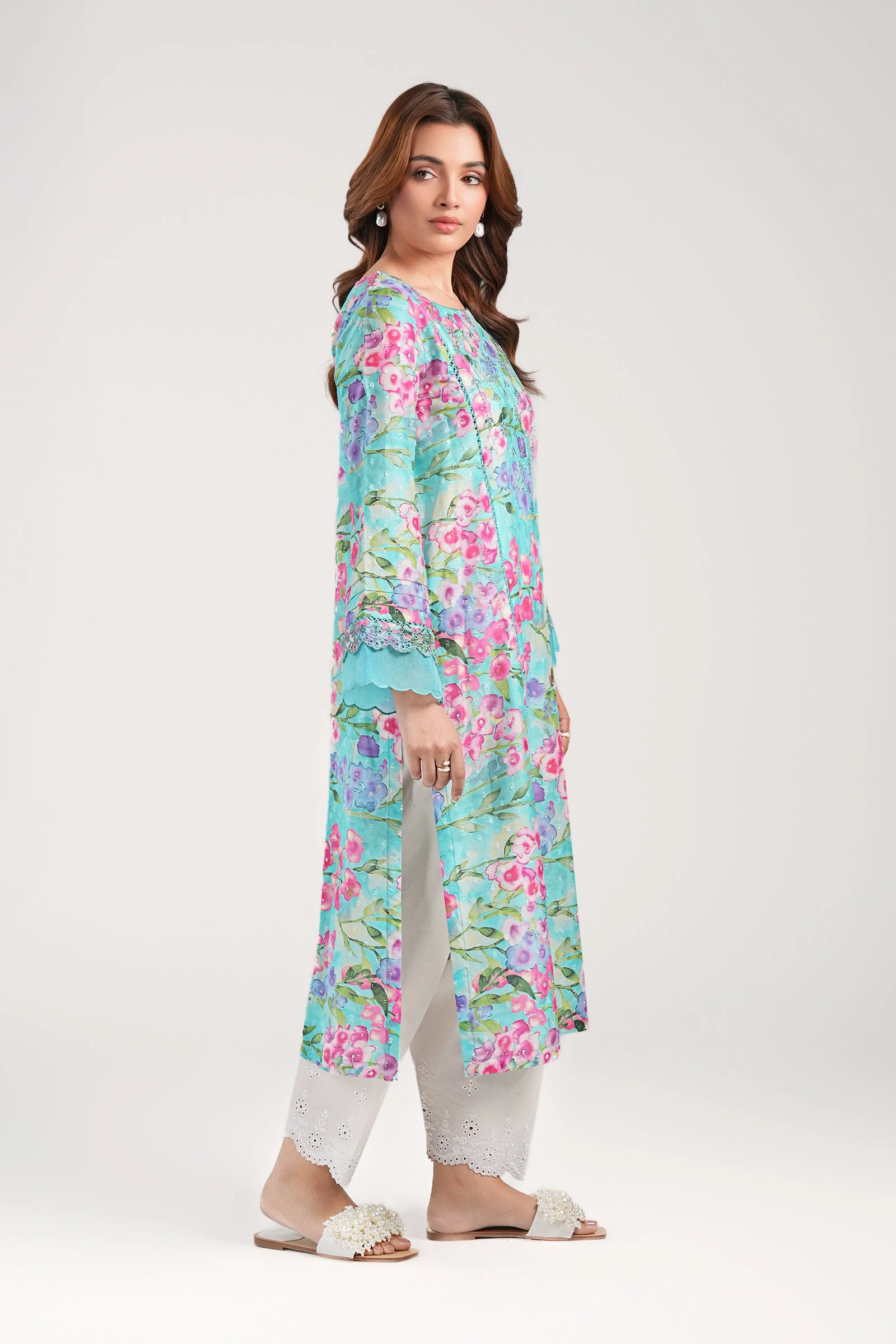 Printed Lawn Shirt - Image 5