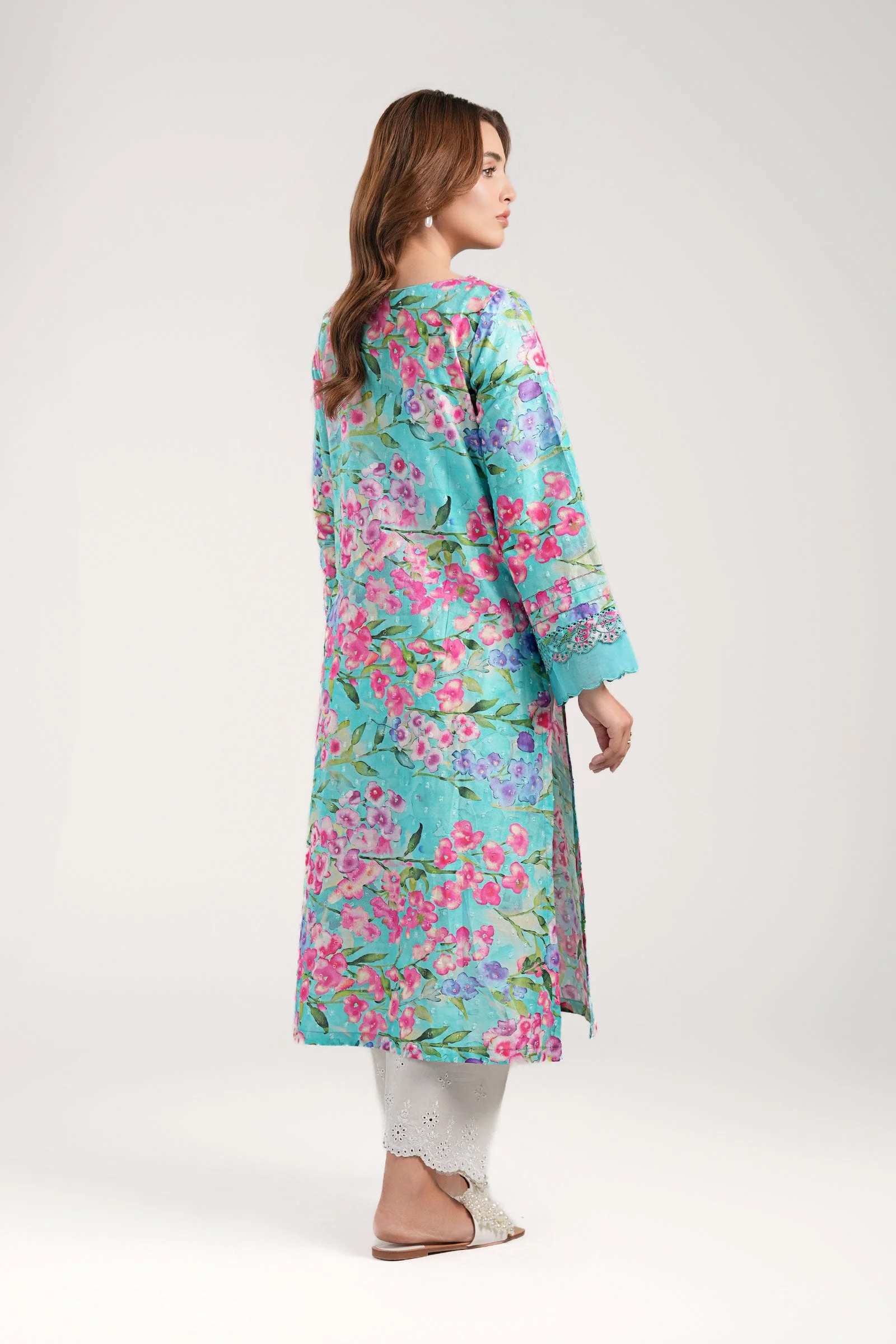 Printed Lawn Shirt - Image 6