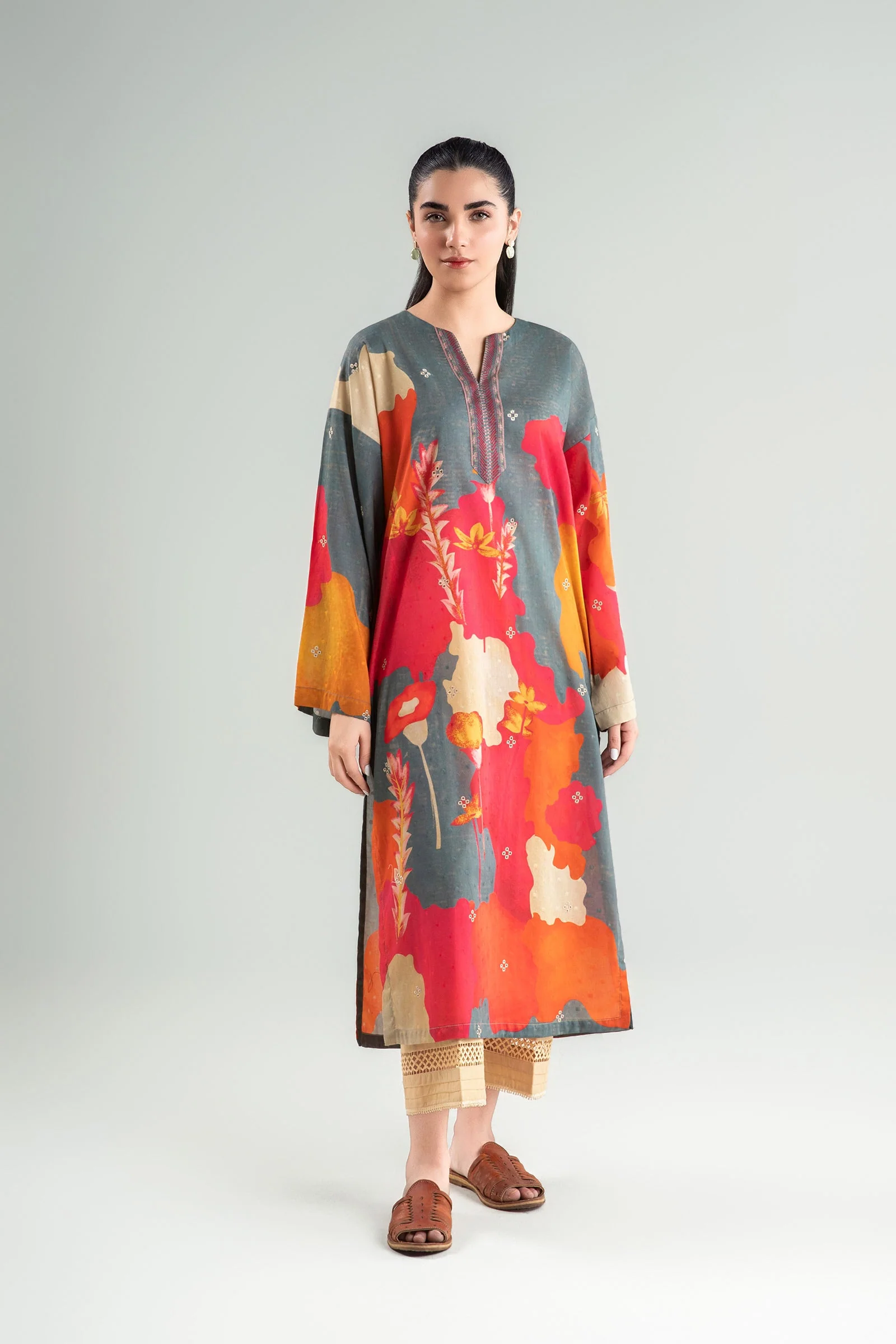 Printed Brochia Shirt - Image 2
