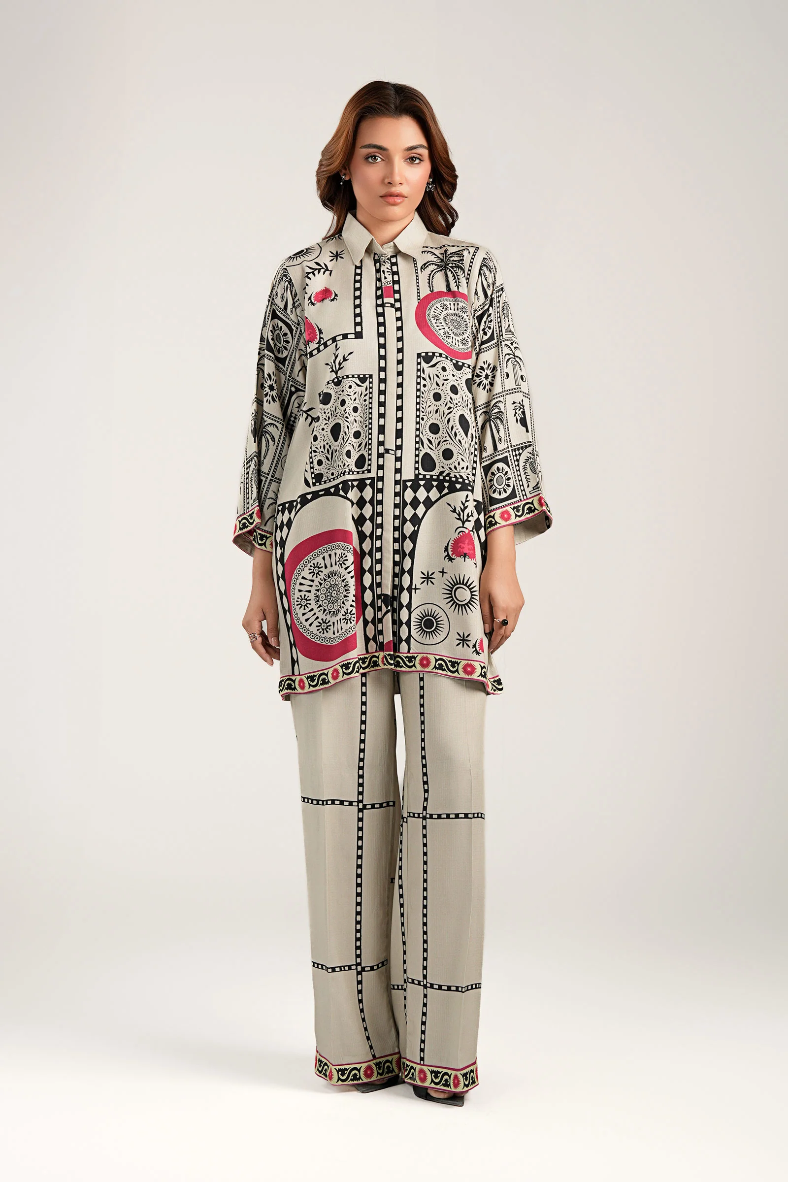 2 Pc Printed Ripstop Suit