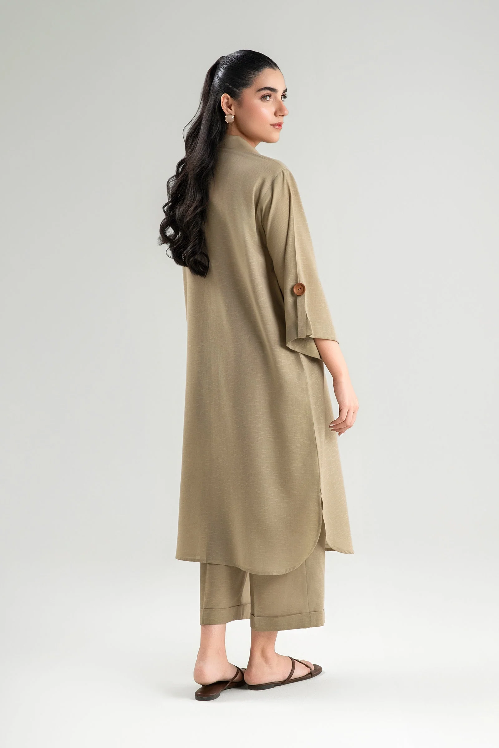 2 Pc Dyed Karandi Suit - Image 6