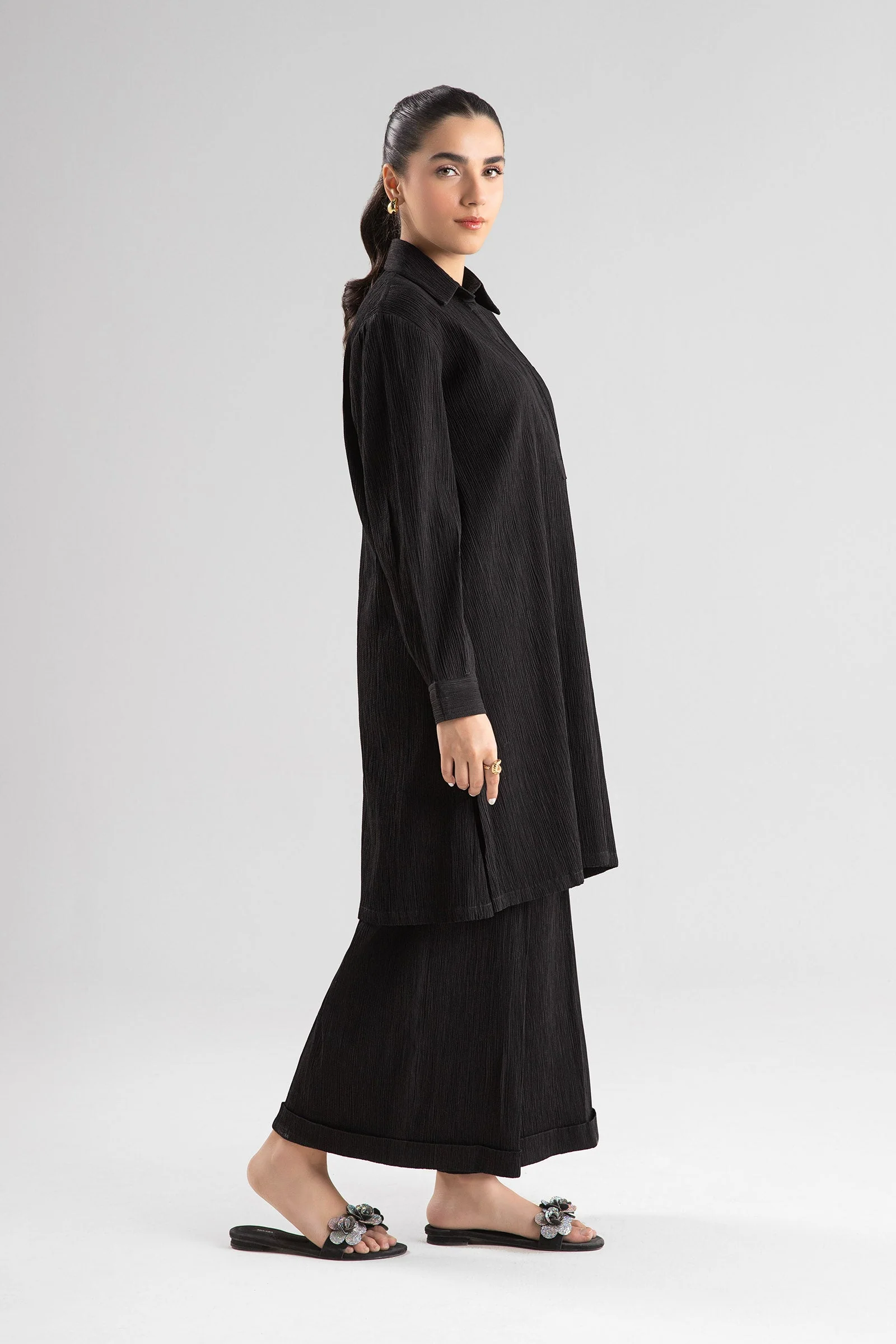 2 Pc Dyed Seersucker Suit - Image 5