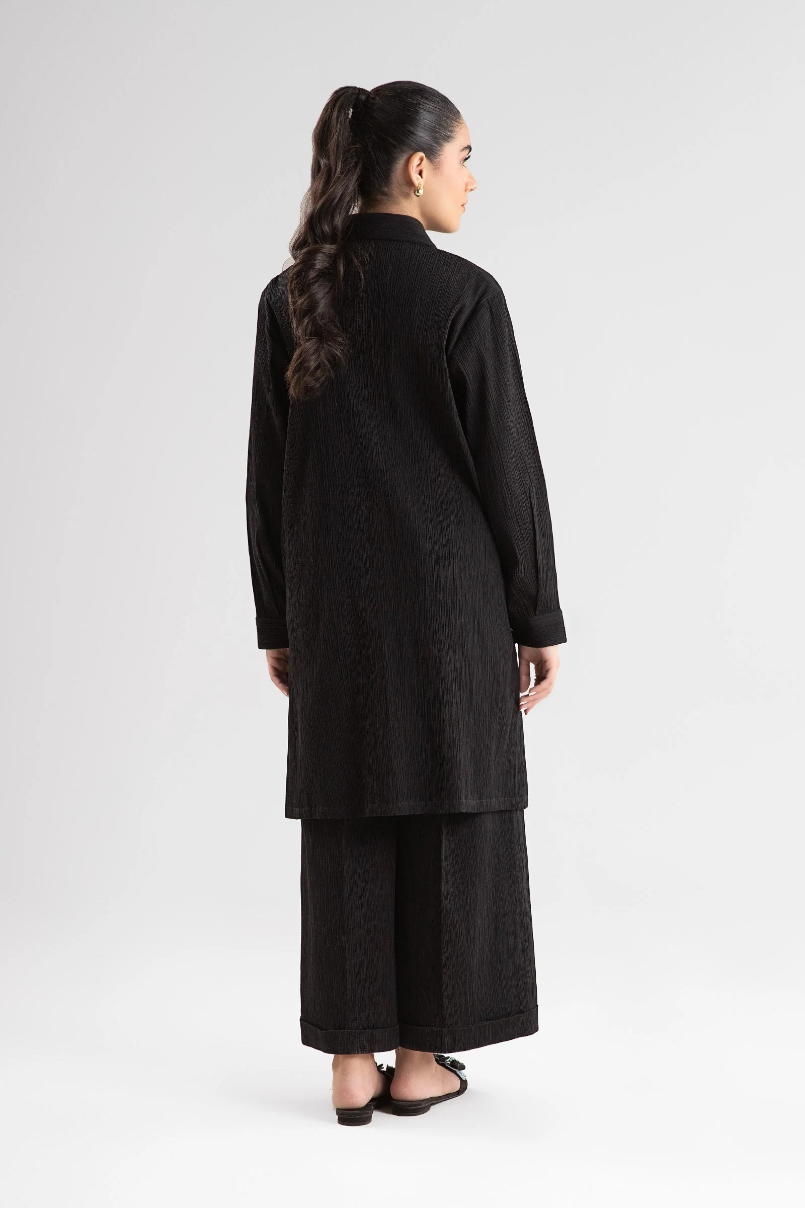 2 Pc Dyed Seersucker Suit - Image 6
