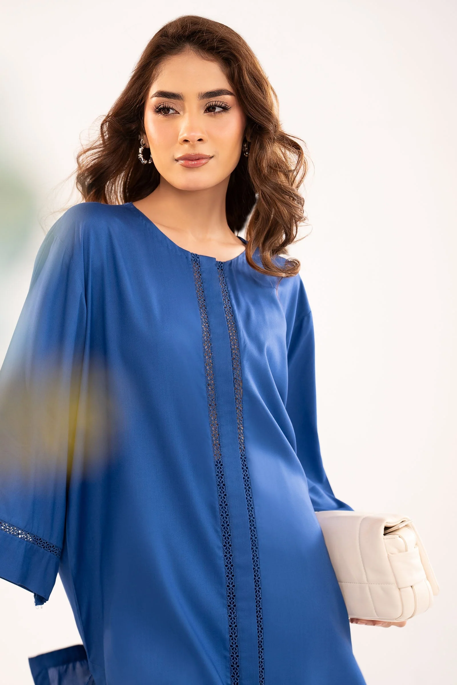 2 Pc Dyed Arabic Lawn Suit - Image 5