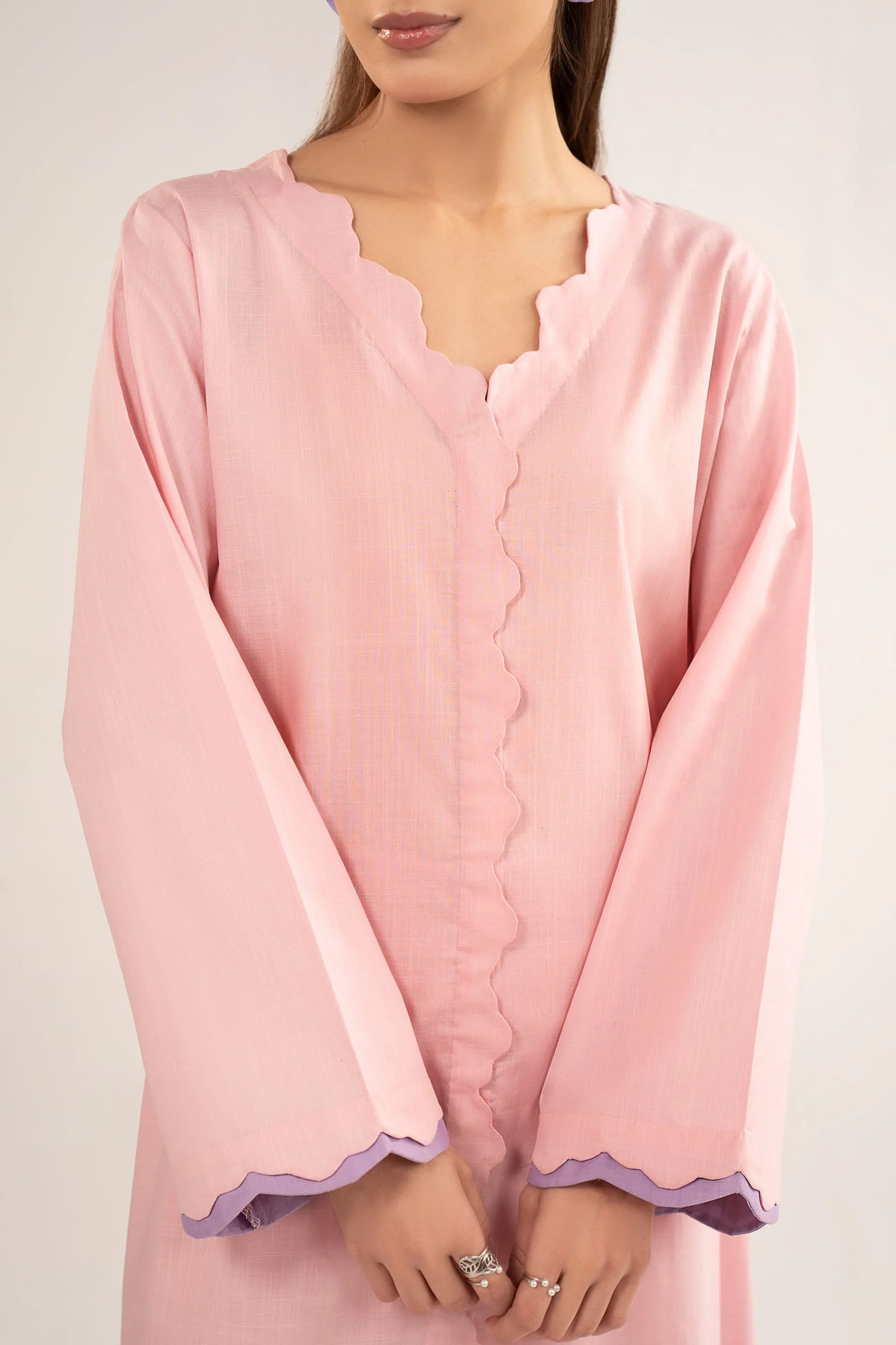 2 Pc Dyed Crosshatch Suit - Image 5