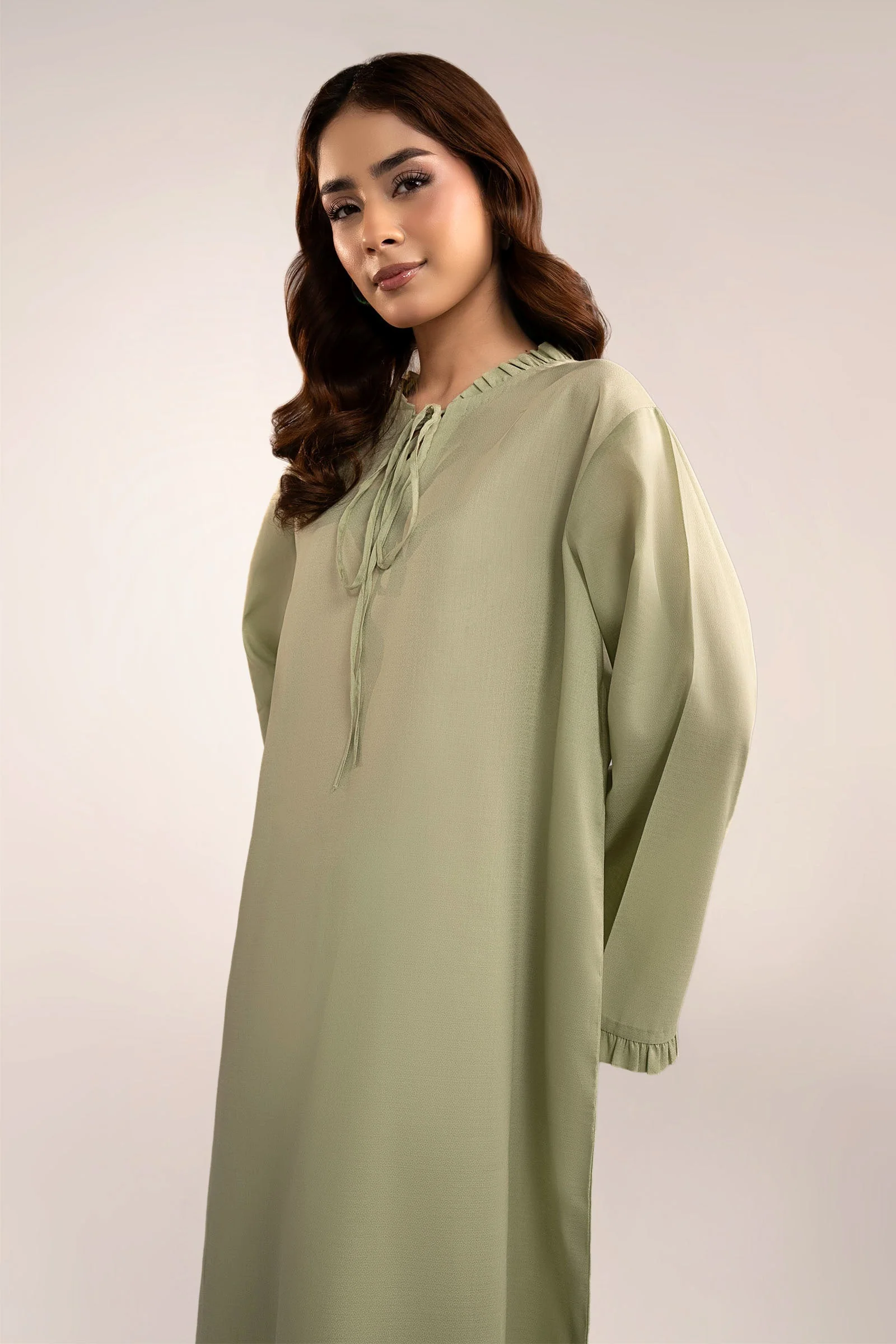2 Pc Dyed Dobby Cotton Suit - Image 3