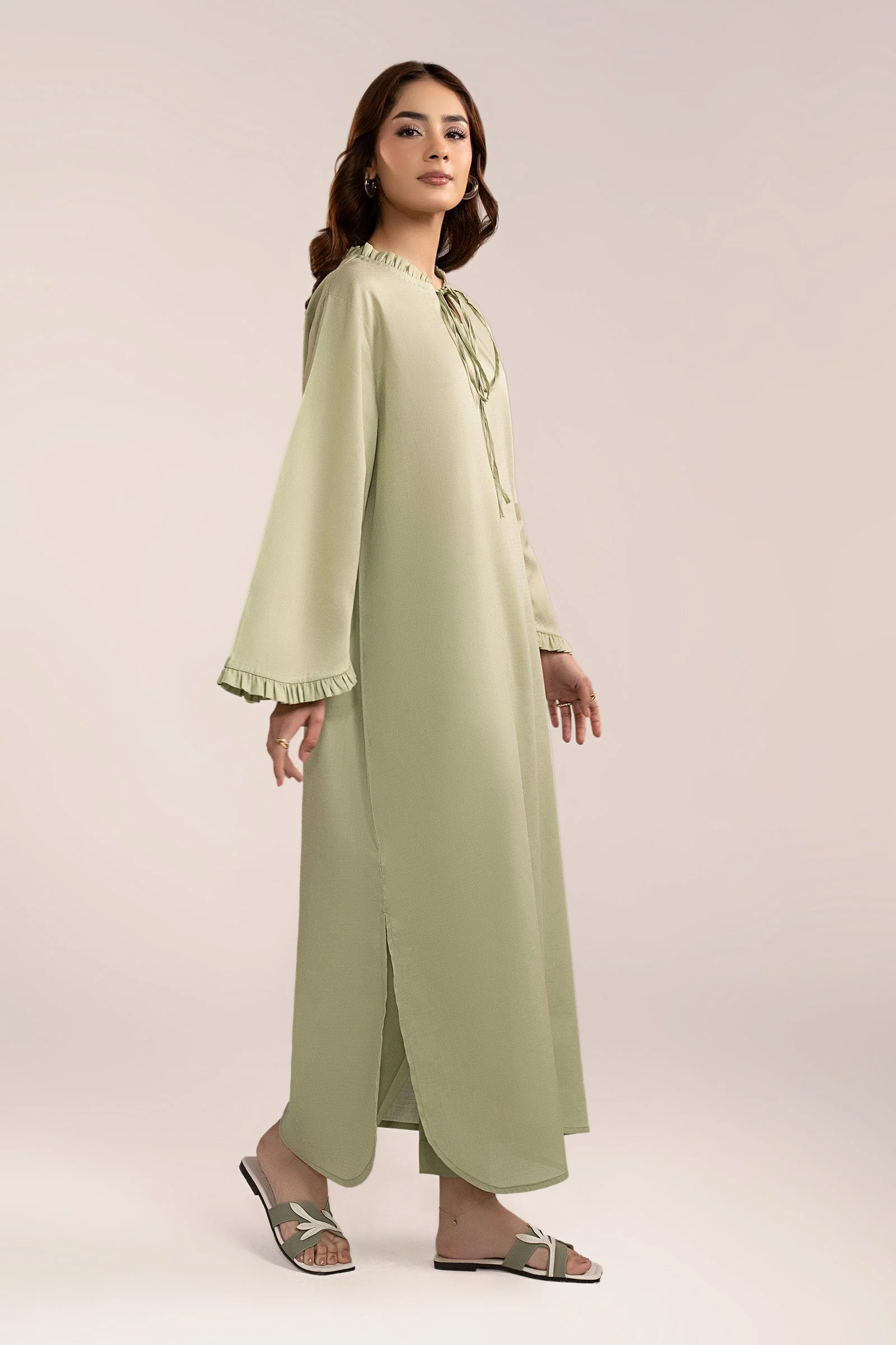 2 Pc Dyed Dobby Cotton Suit - Image 5