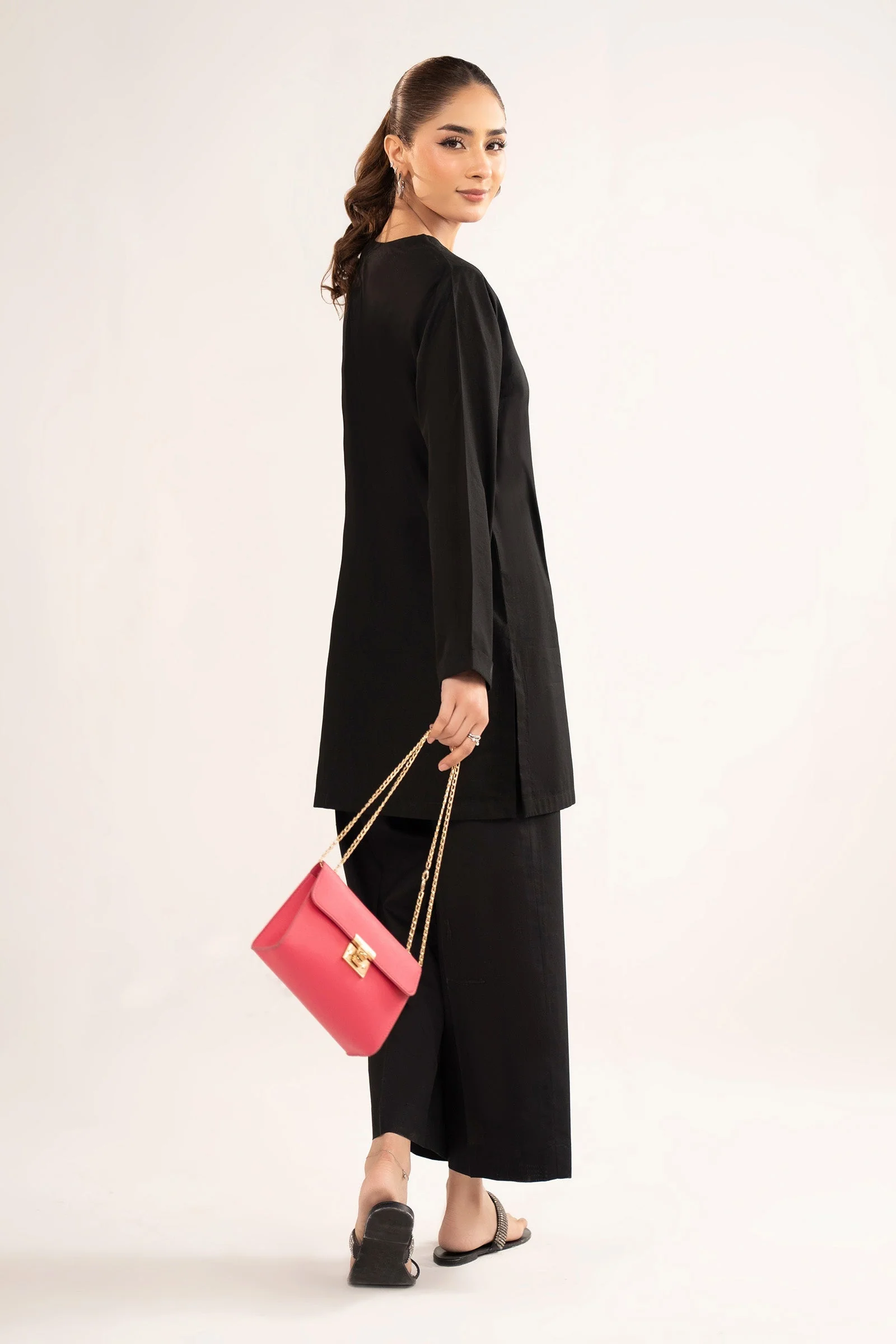 2 Pc Dyed Pinstripe Cotton Suit - Image 7