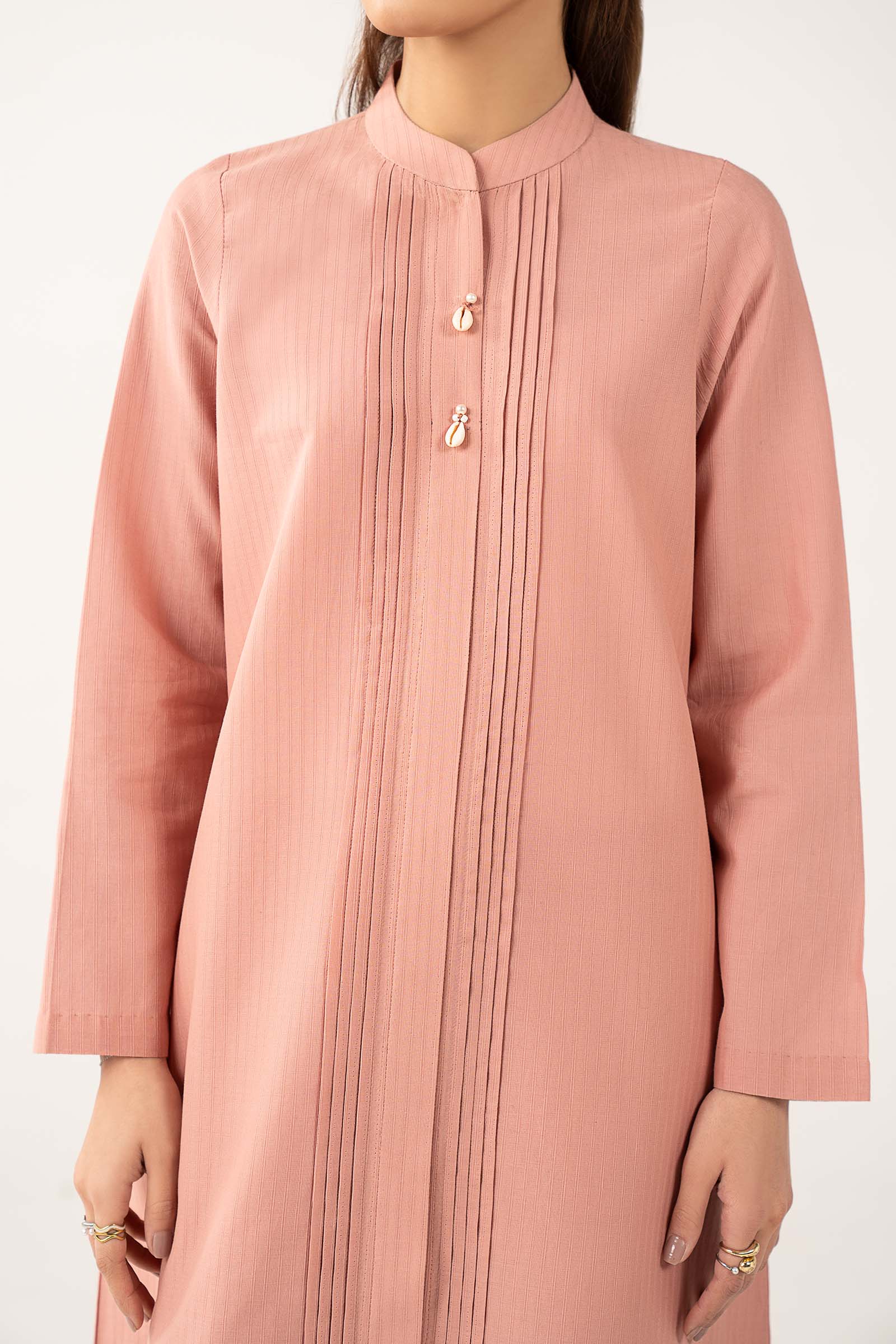 2 Pc Dyed Pinstripe Cotton Suit - Image 4