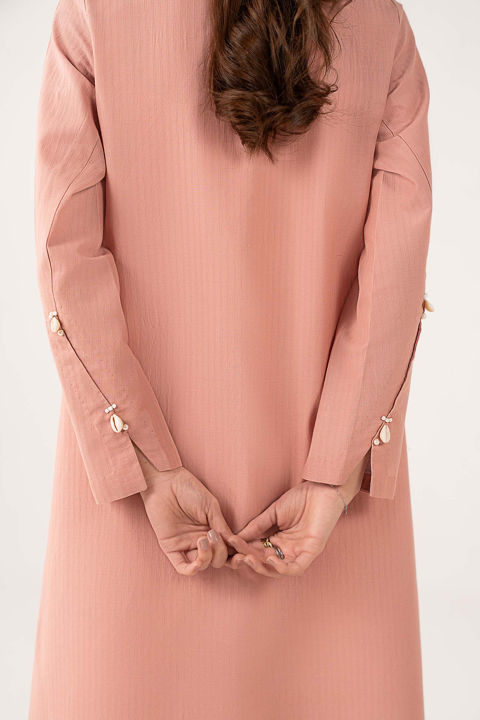 2 Pc Dyed Pinstripe Cotton Suit - Image 6