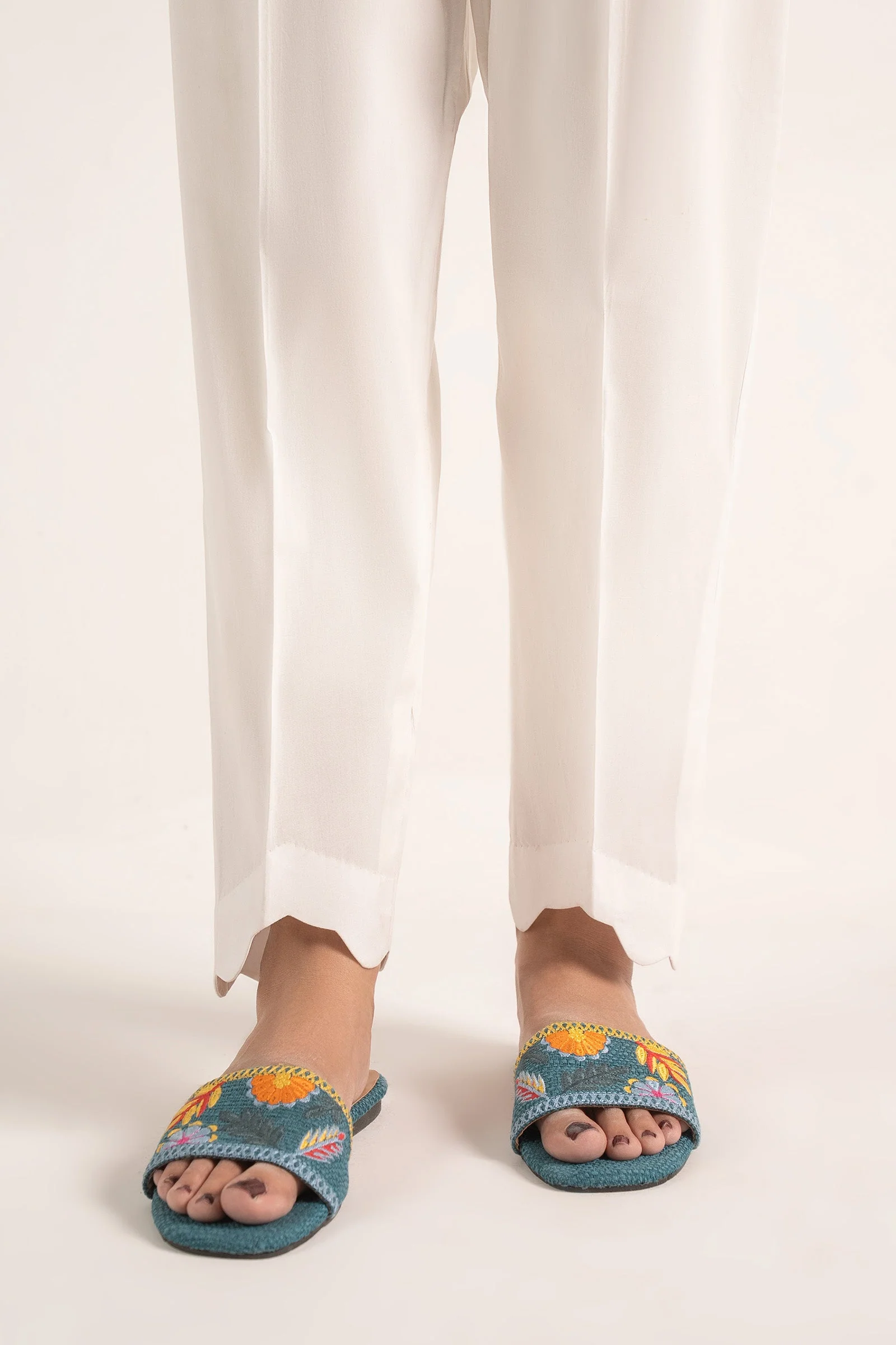 Dyed Cambric Trouser