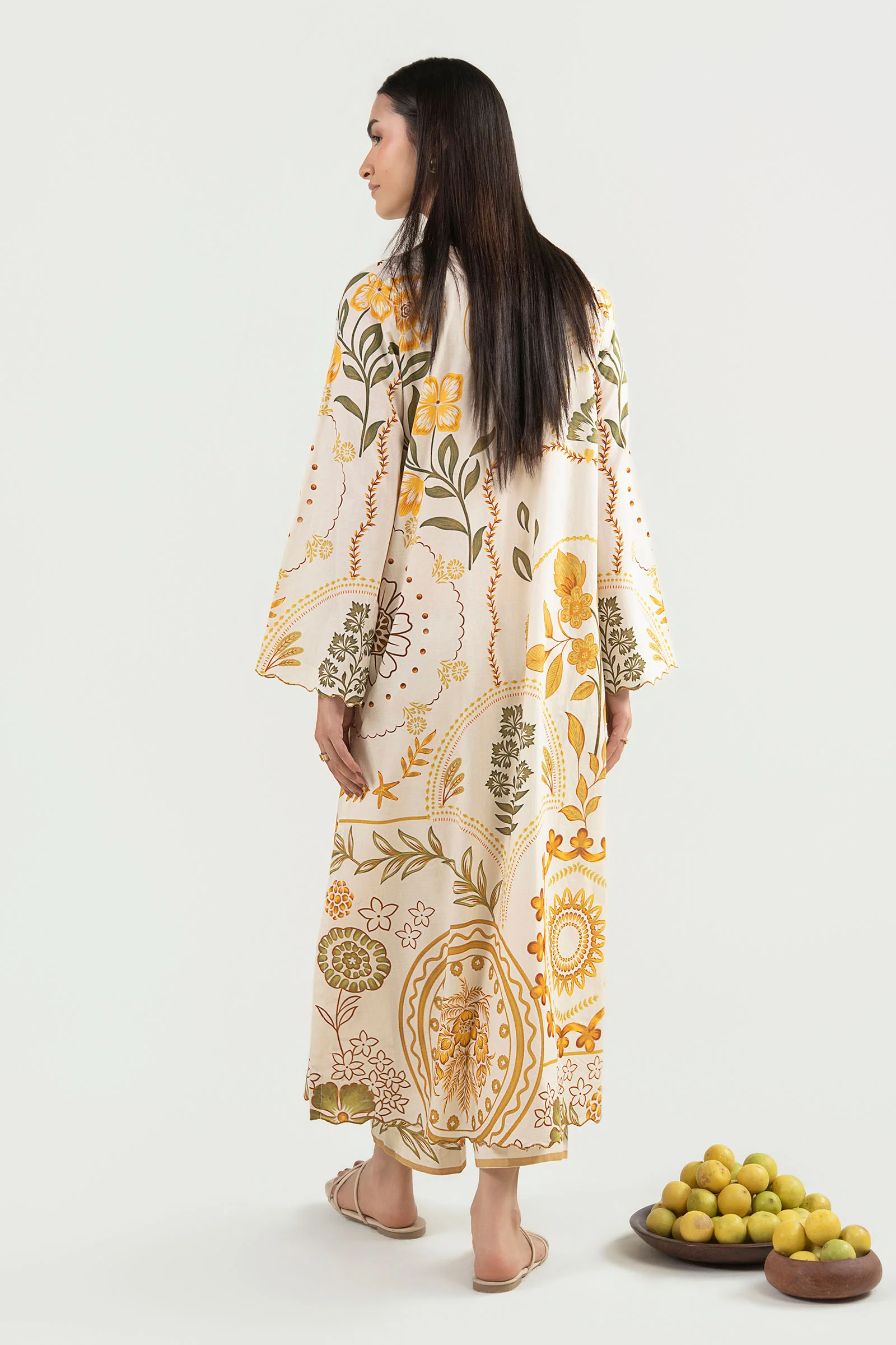 2 Pc Printed Dobby Cotton Suit - Image 6