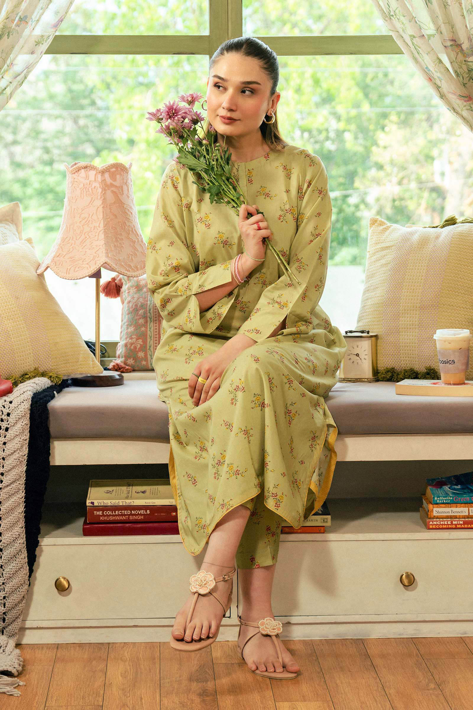 2 Pc Printed Lawn Suit - Image 4