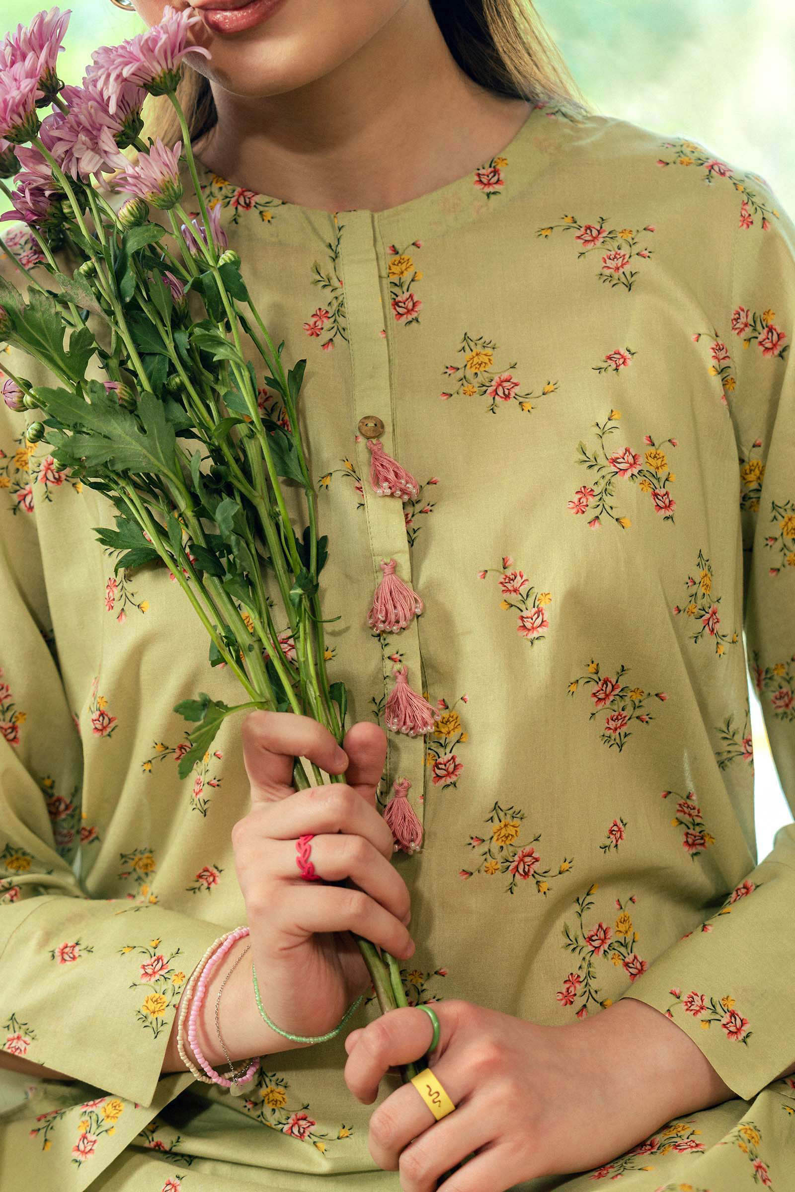2 Pc Printed Lawn Suit - Image 5