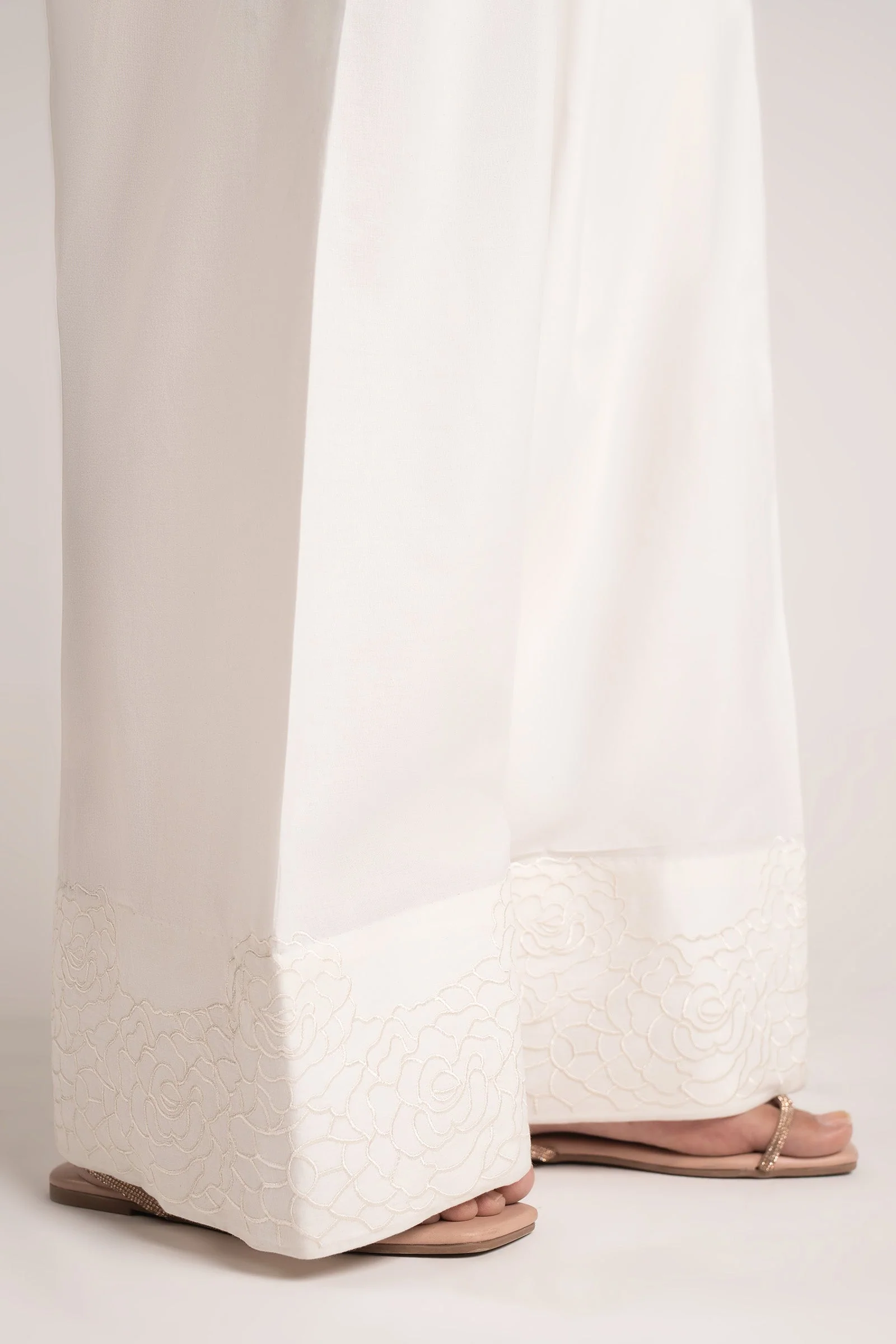 Embroidered Cambric Shalwar - Image 2