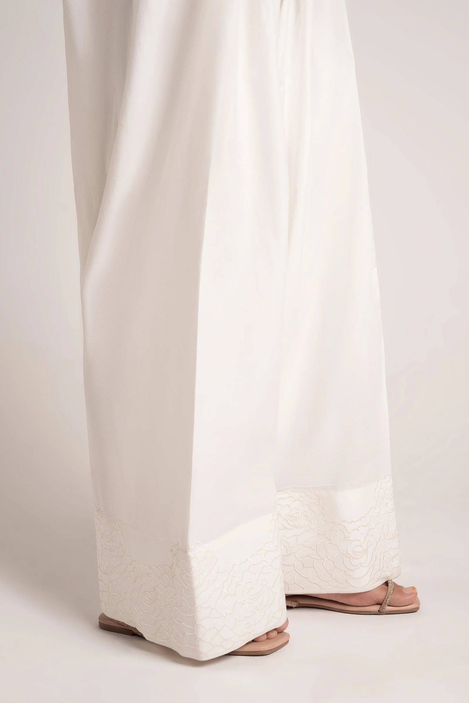 Embroidered Cambric Shalwar - Image 3