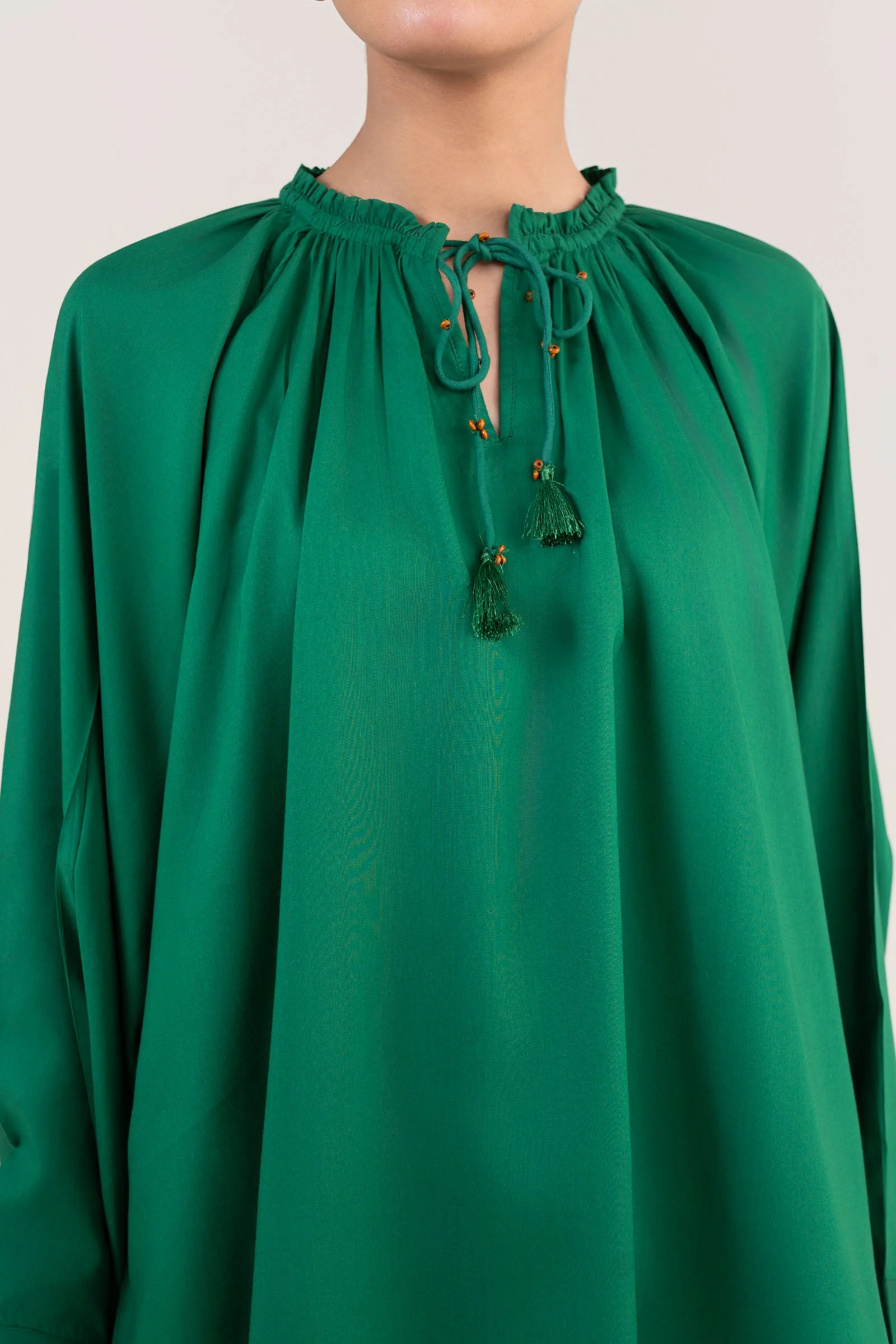 2 Pc Dyed Arabic Lawn Suit - Image 5