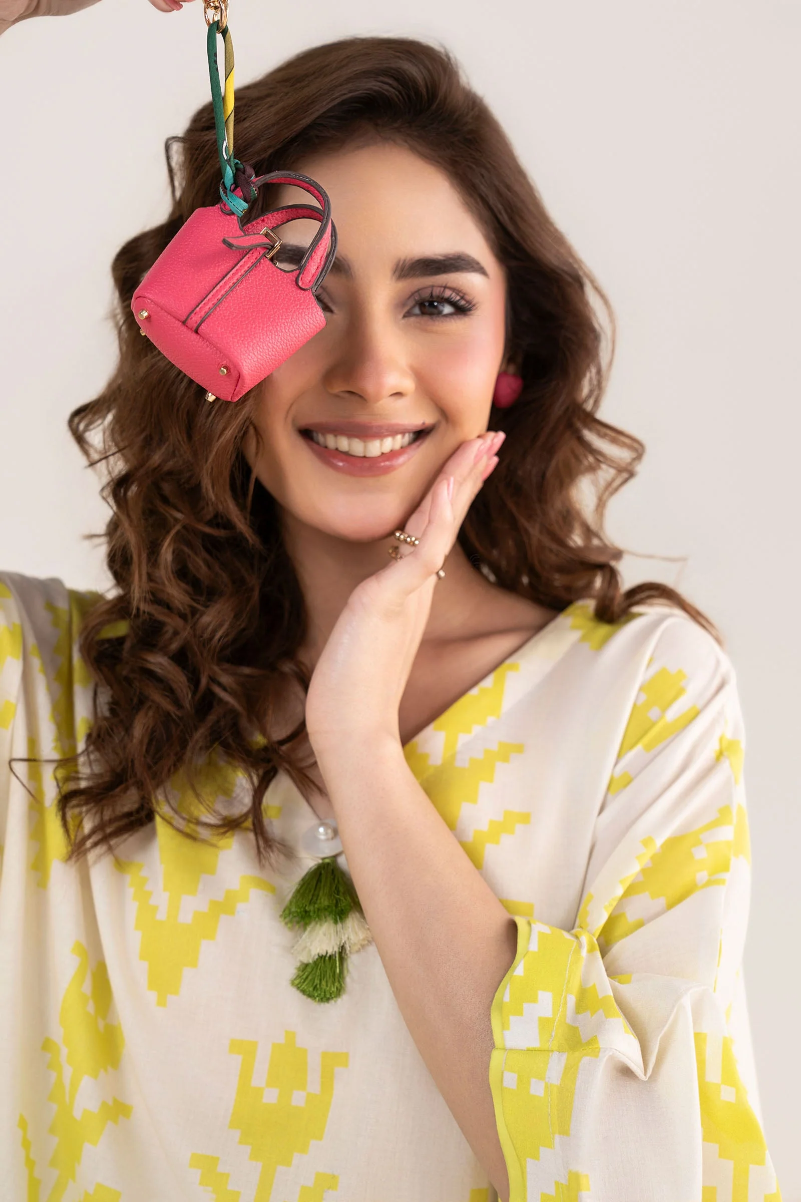 Printed Lawn Kaftan - Image 2