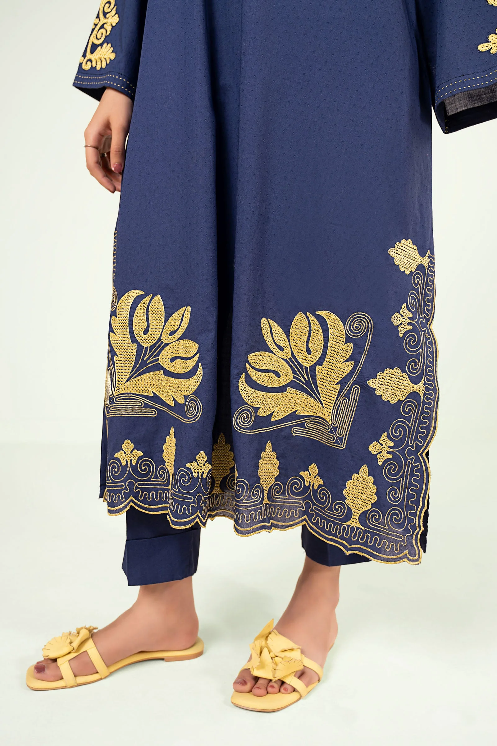 Embroidered Dobby Shirt - Image 3