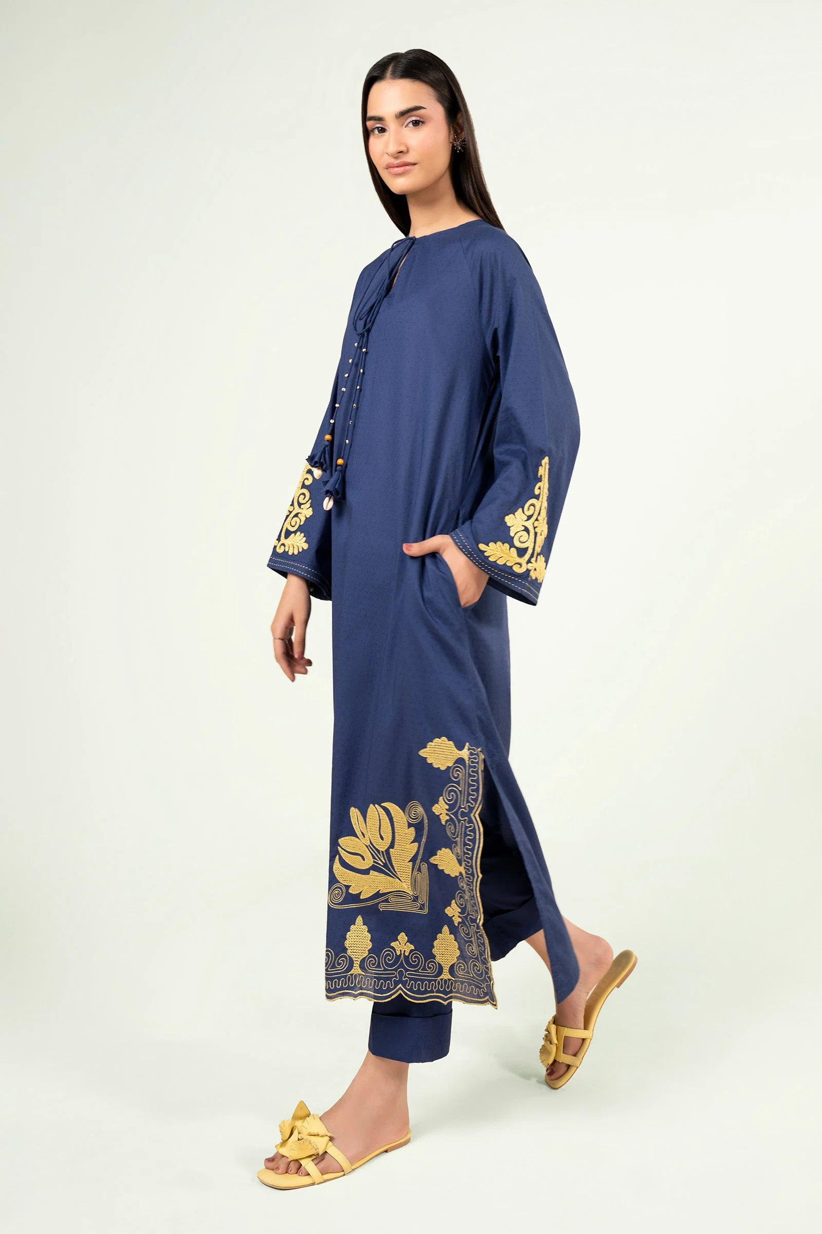 Embroidered Dobby Shirt - Image 5