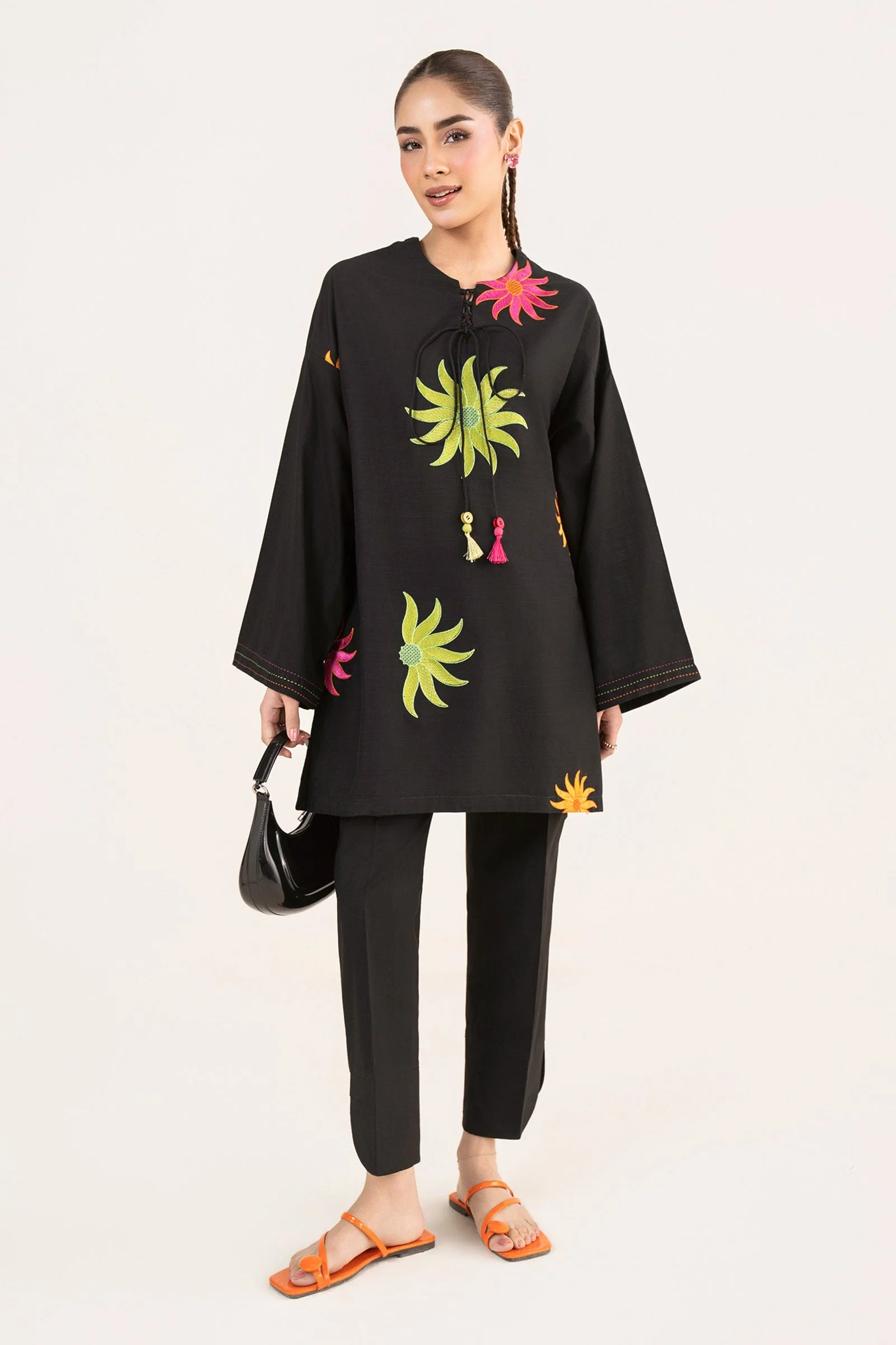 Embroidered Crosshatch Shirt - Image 2
