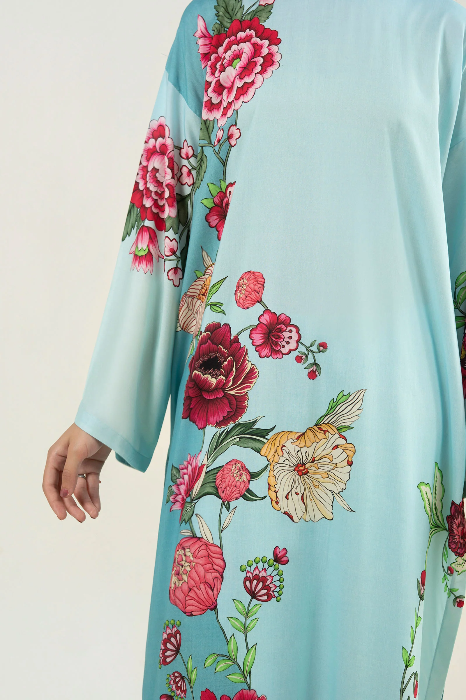 Printed Arabic Lawn Shirt - Image 4