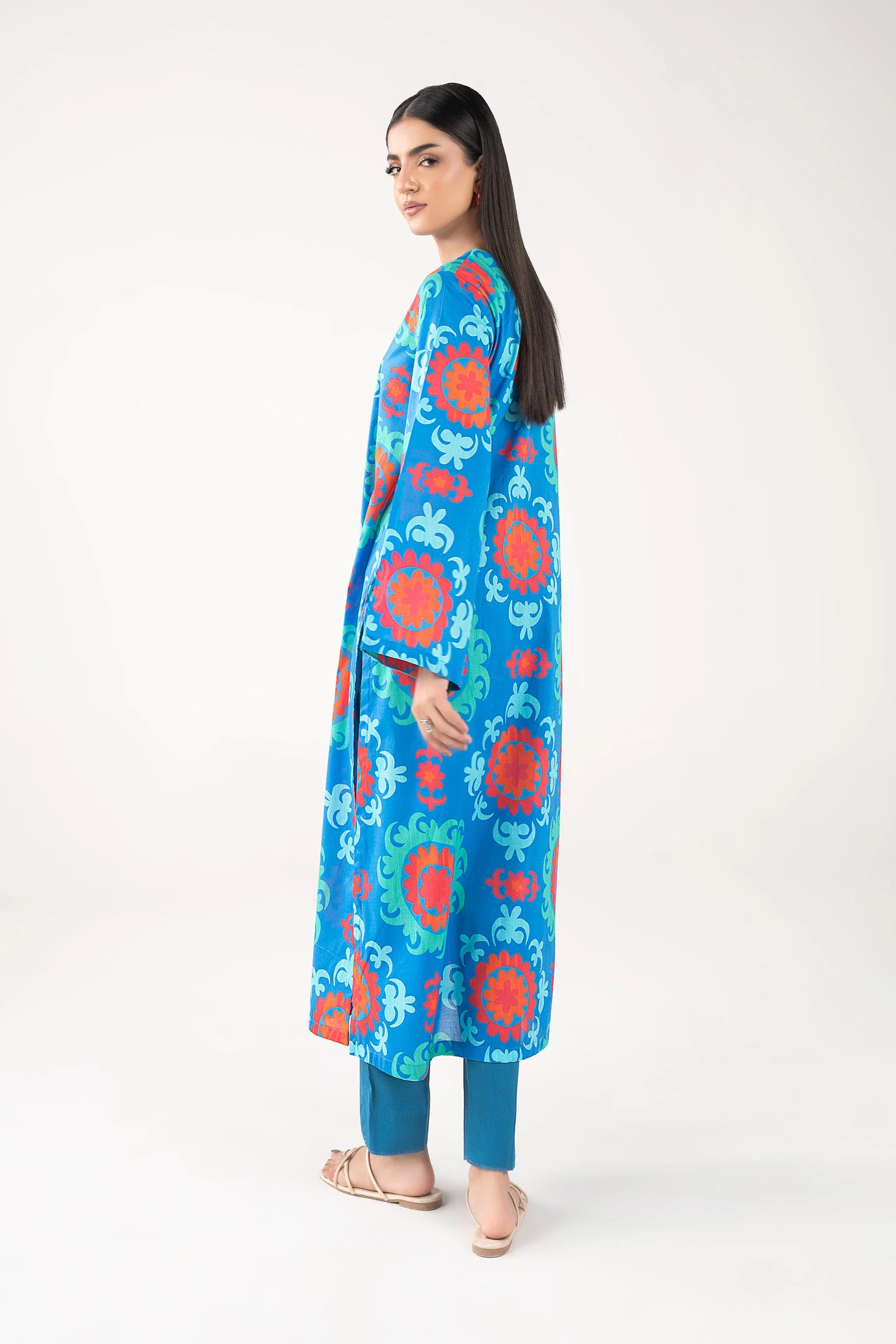 Embroidered Lawn Shirt - Image 8