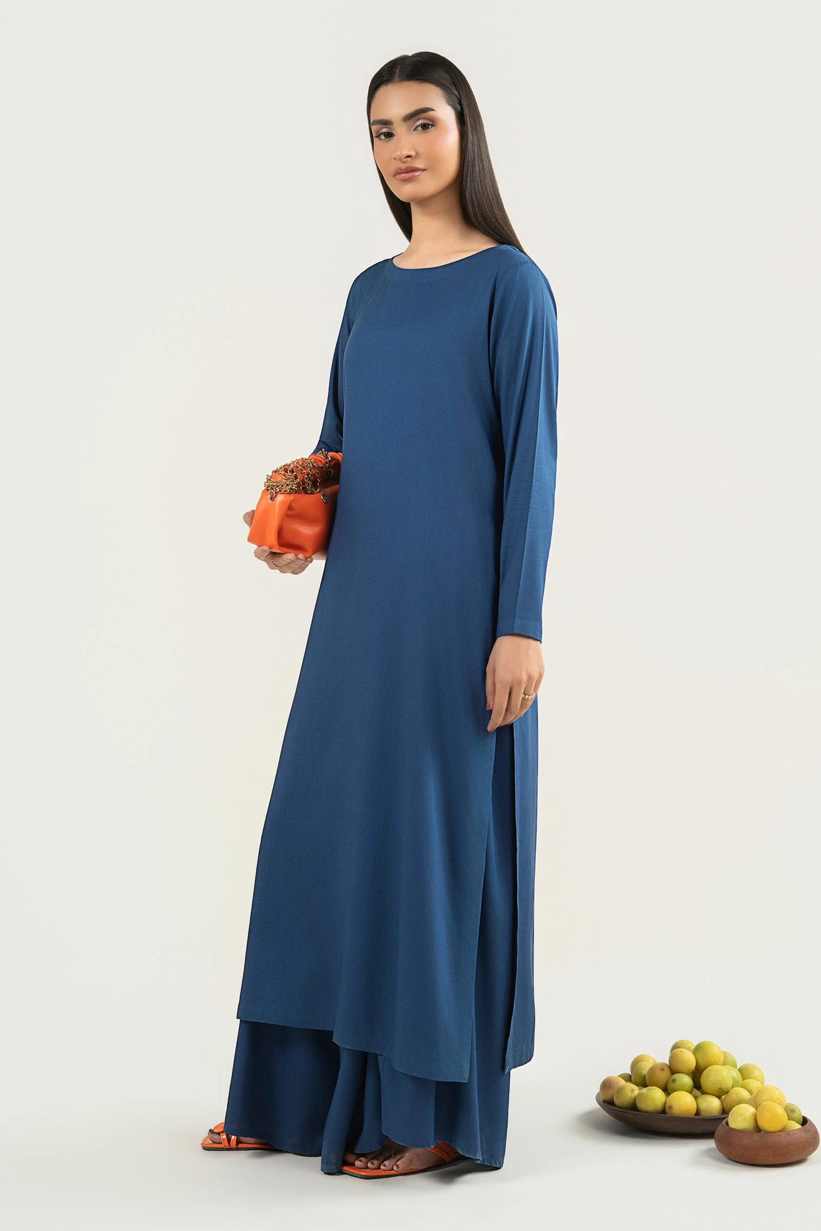 2 Pc Dyed Arabic Lawn Suit - Image 6