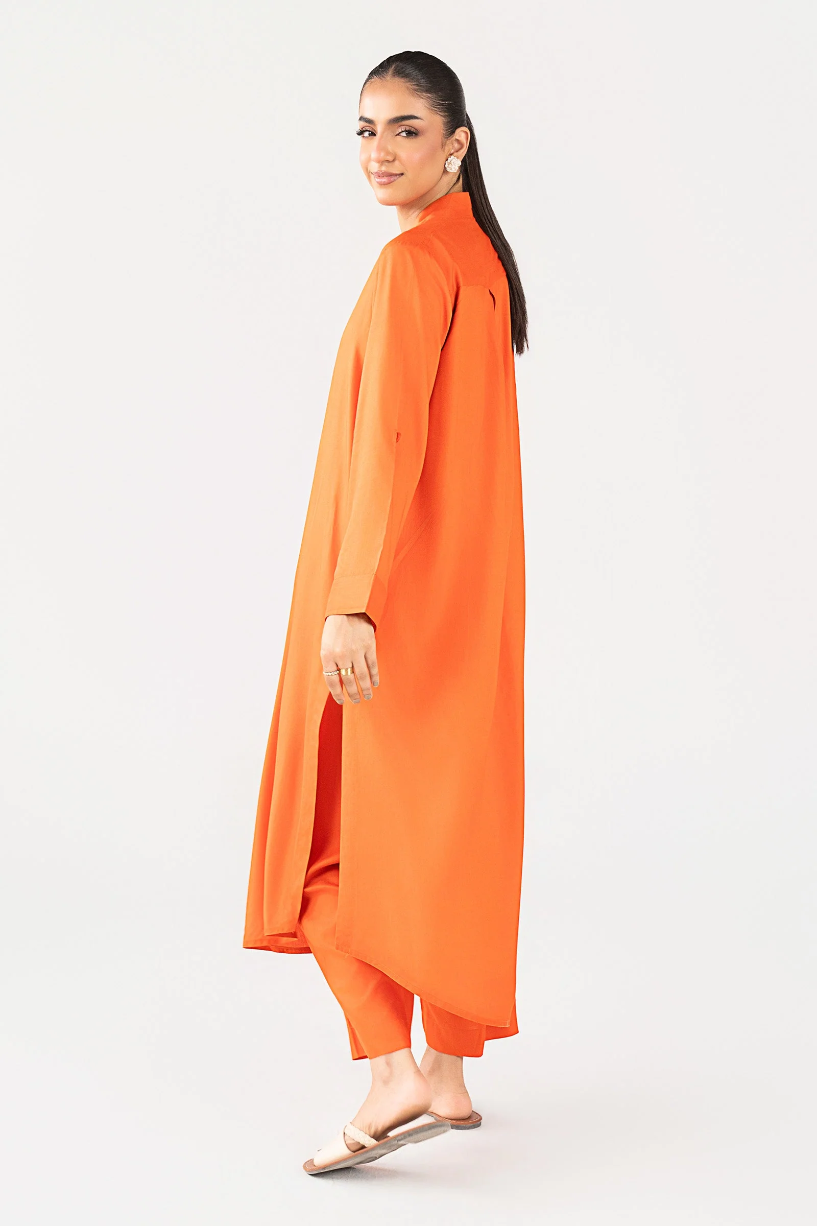 2 Pc Dyed Arabic Lawn Suit - Image 5