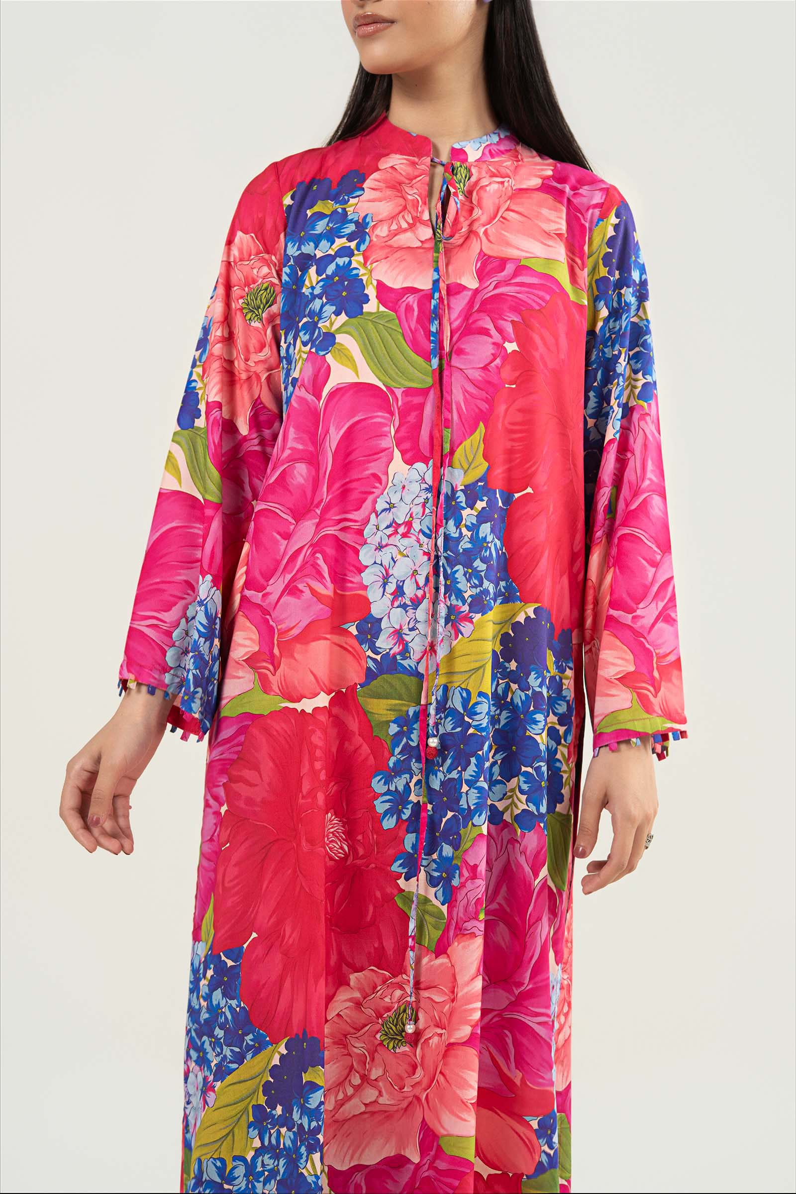 2 Pc Printed Arabic Lawn Suit - Image 4