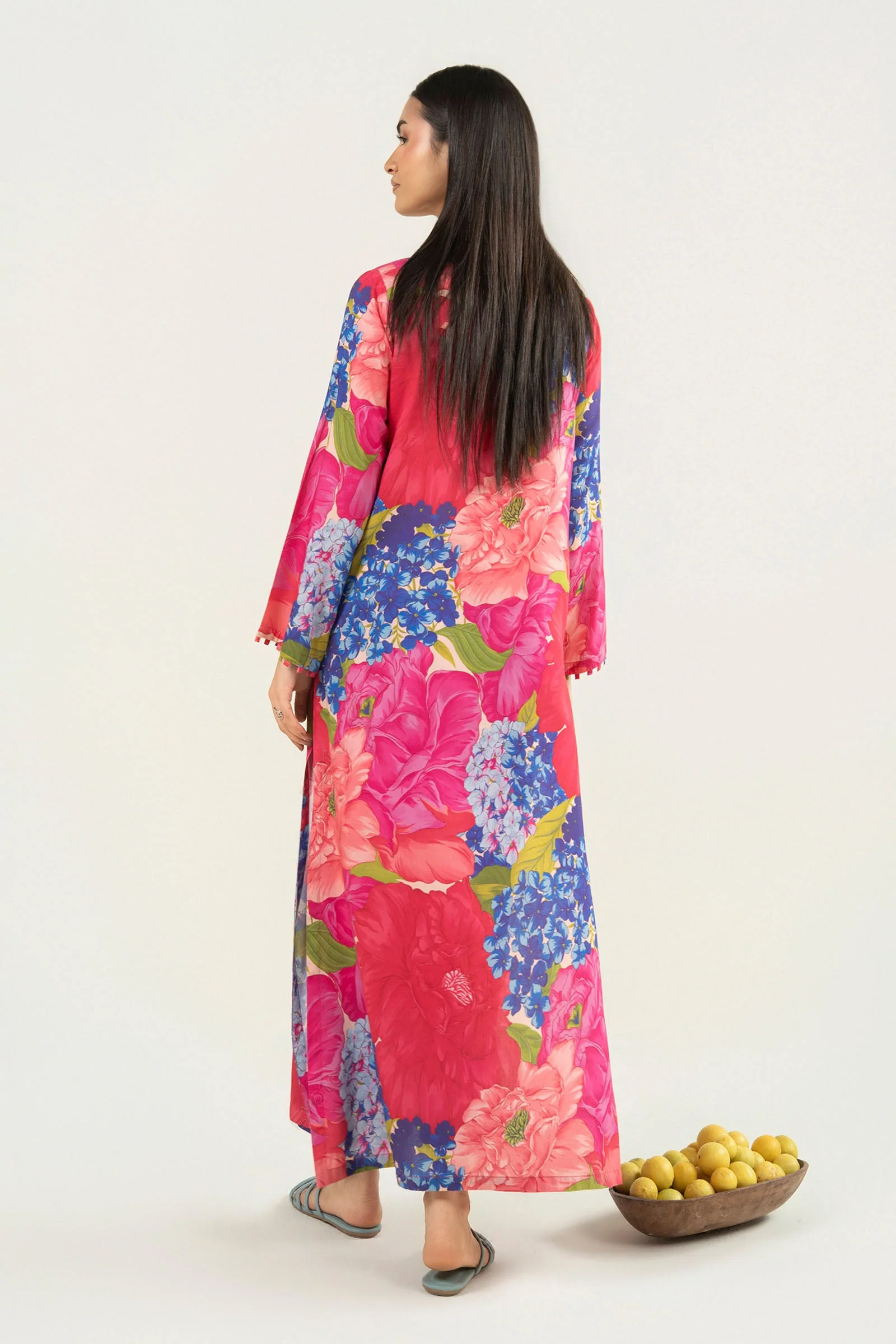 2 Pc Printed Arabic Lawn Suit - Image 7