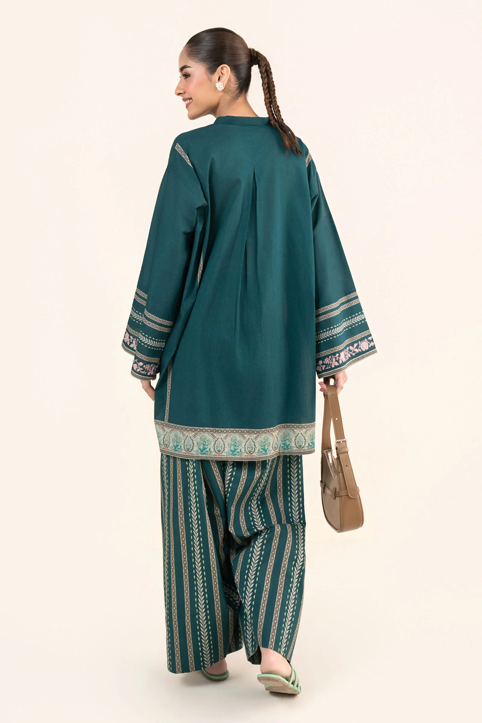 2 Pc Printed Lawn Suit - Image 8