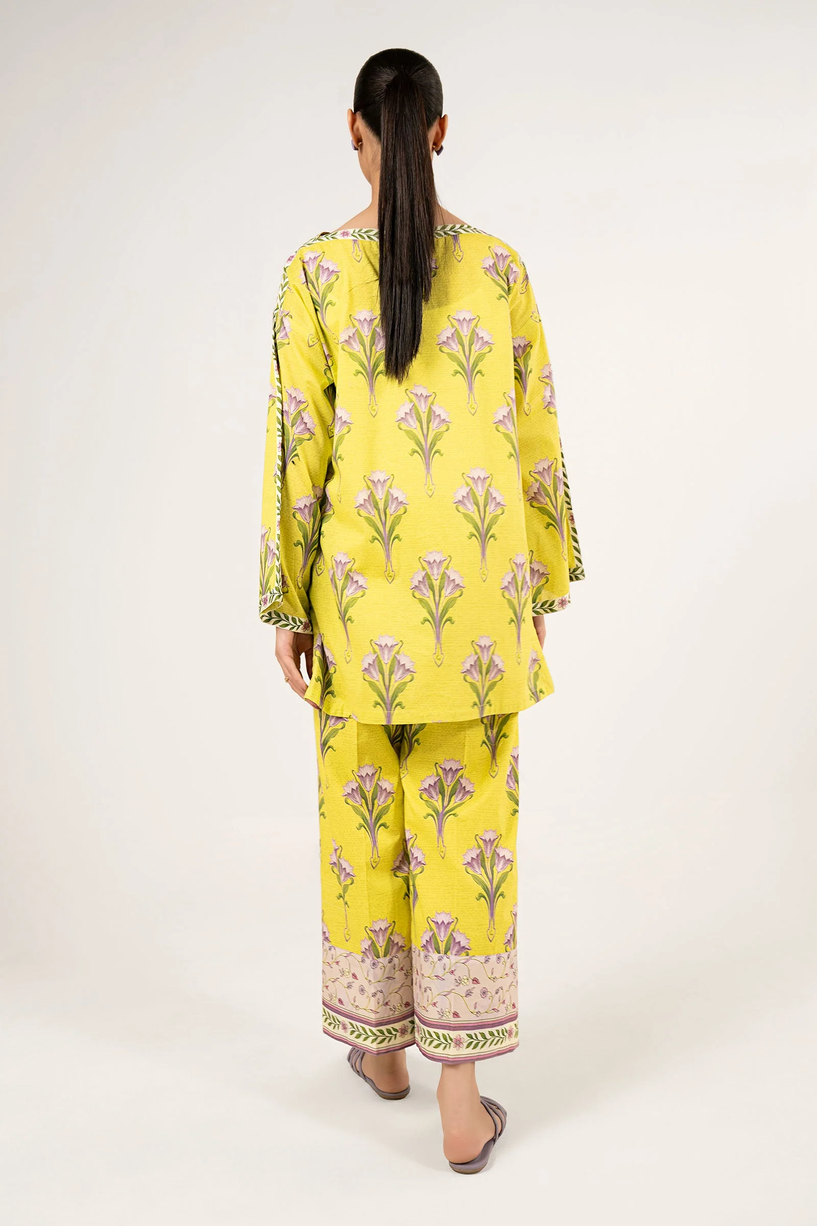2 Pc Printed Lawn Suit - Image 8