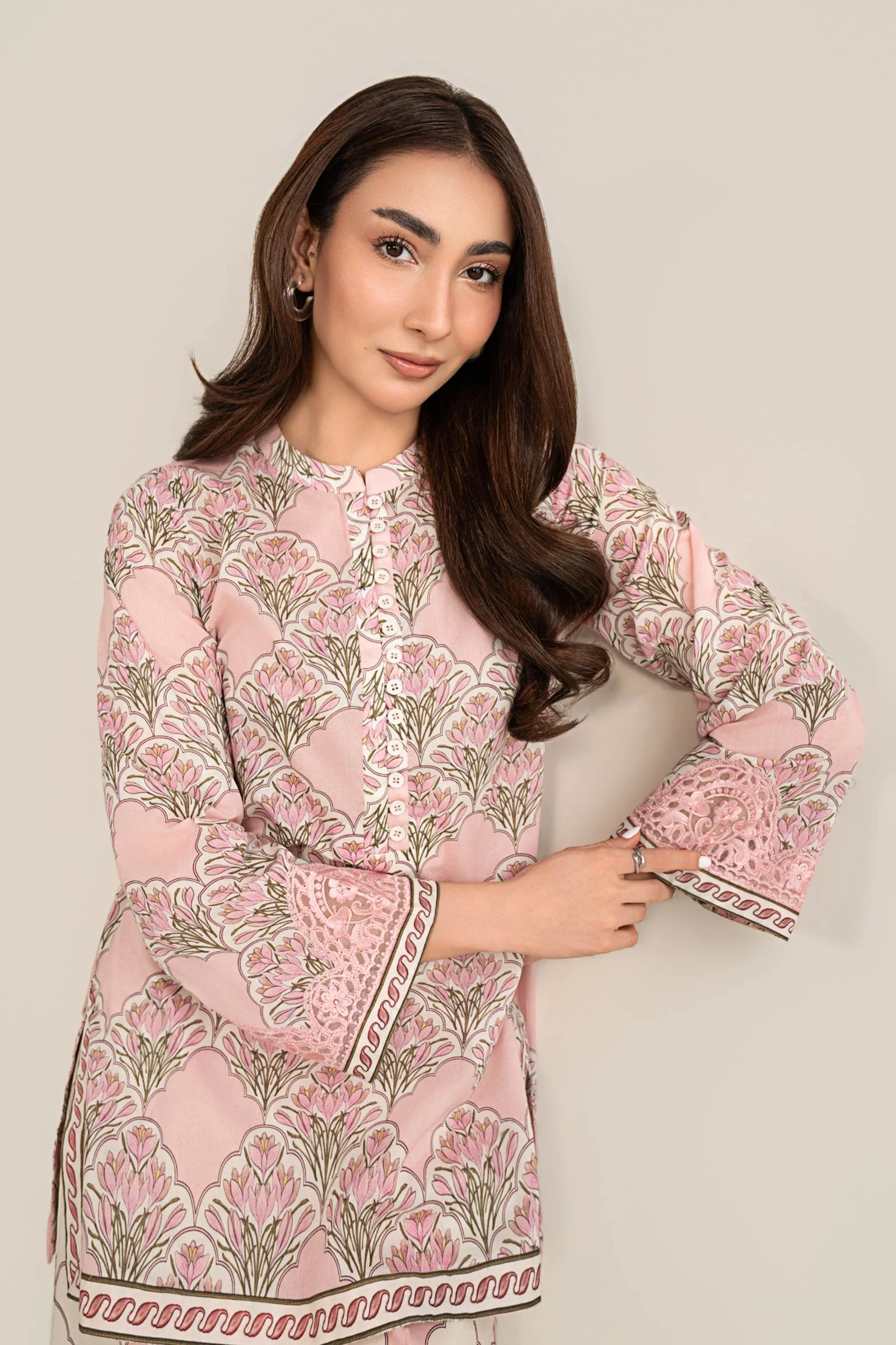 2 Pc Embroidered Lawn Suit - Image 6