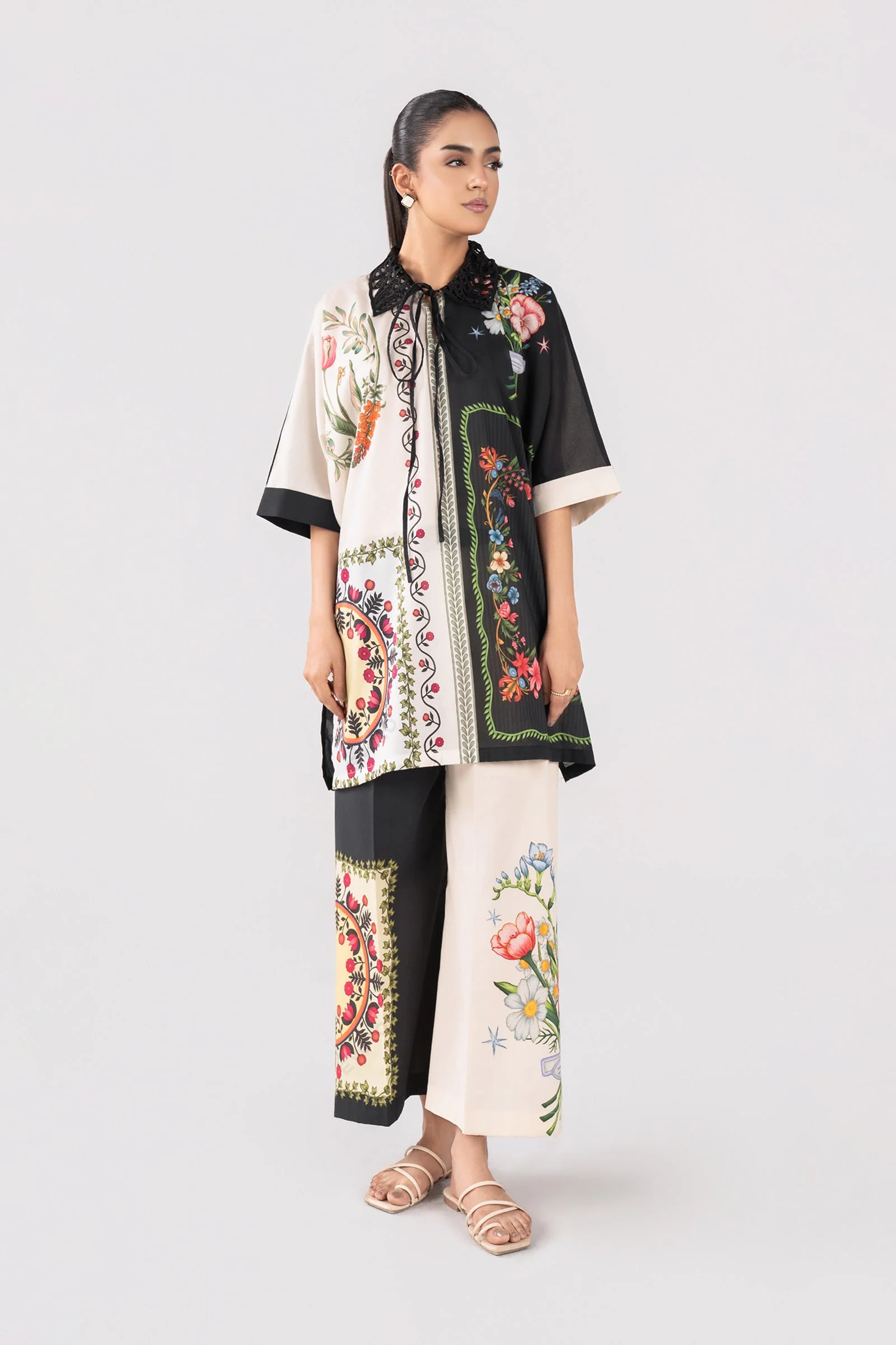 2 Pc Embroidered Lawn Suit