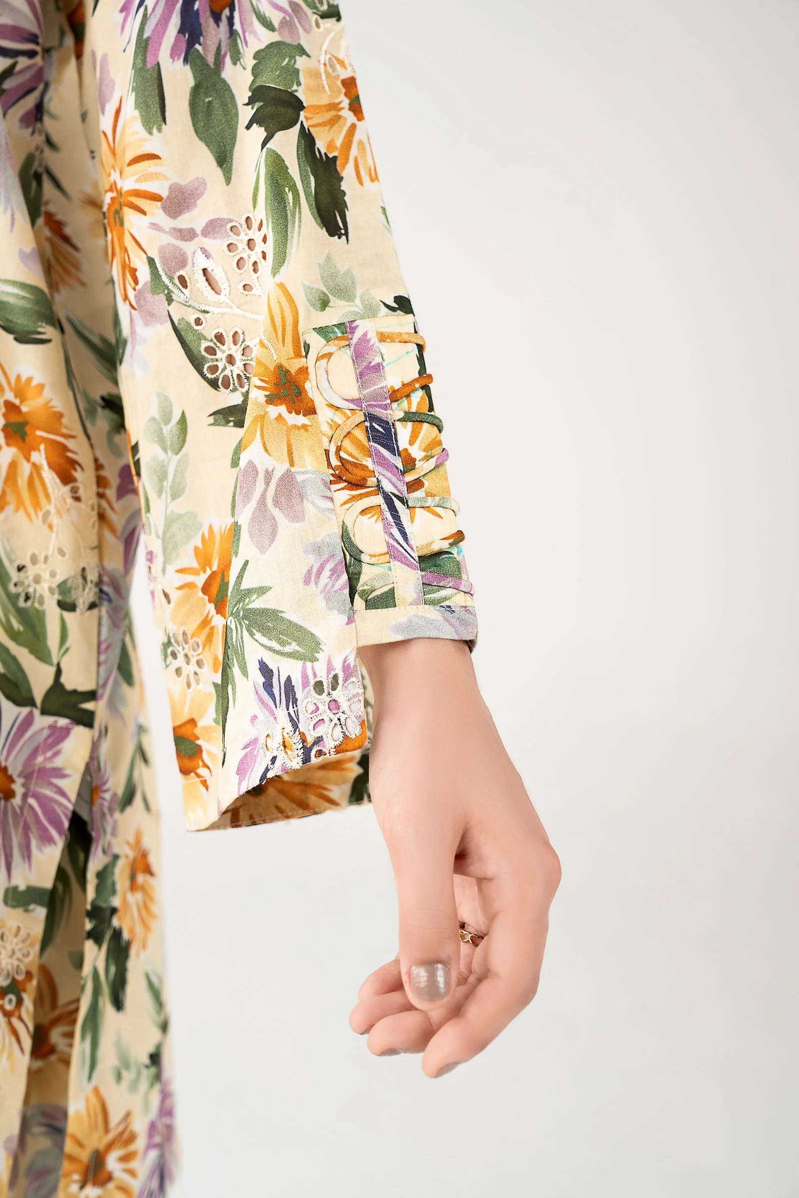 2 Pc Embroidered Suit - Image 5