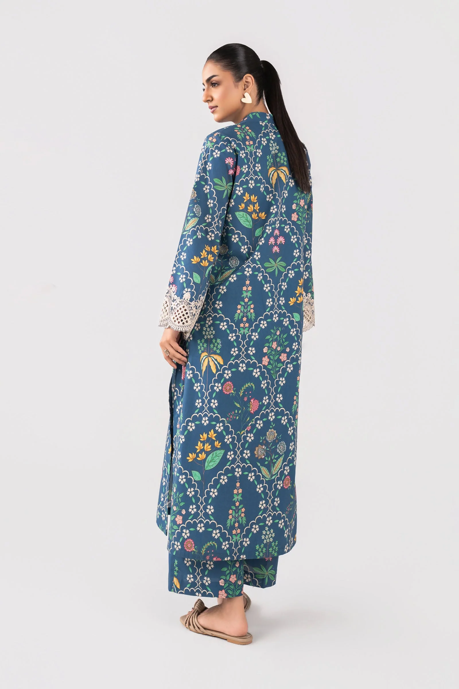 2 Pc Embroidered Lawn Suit - Image 13